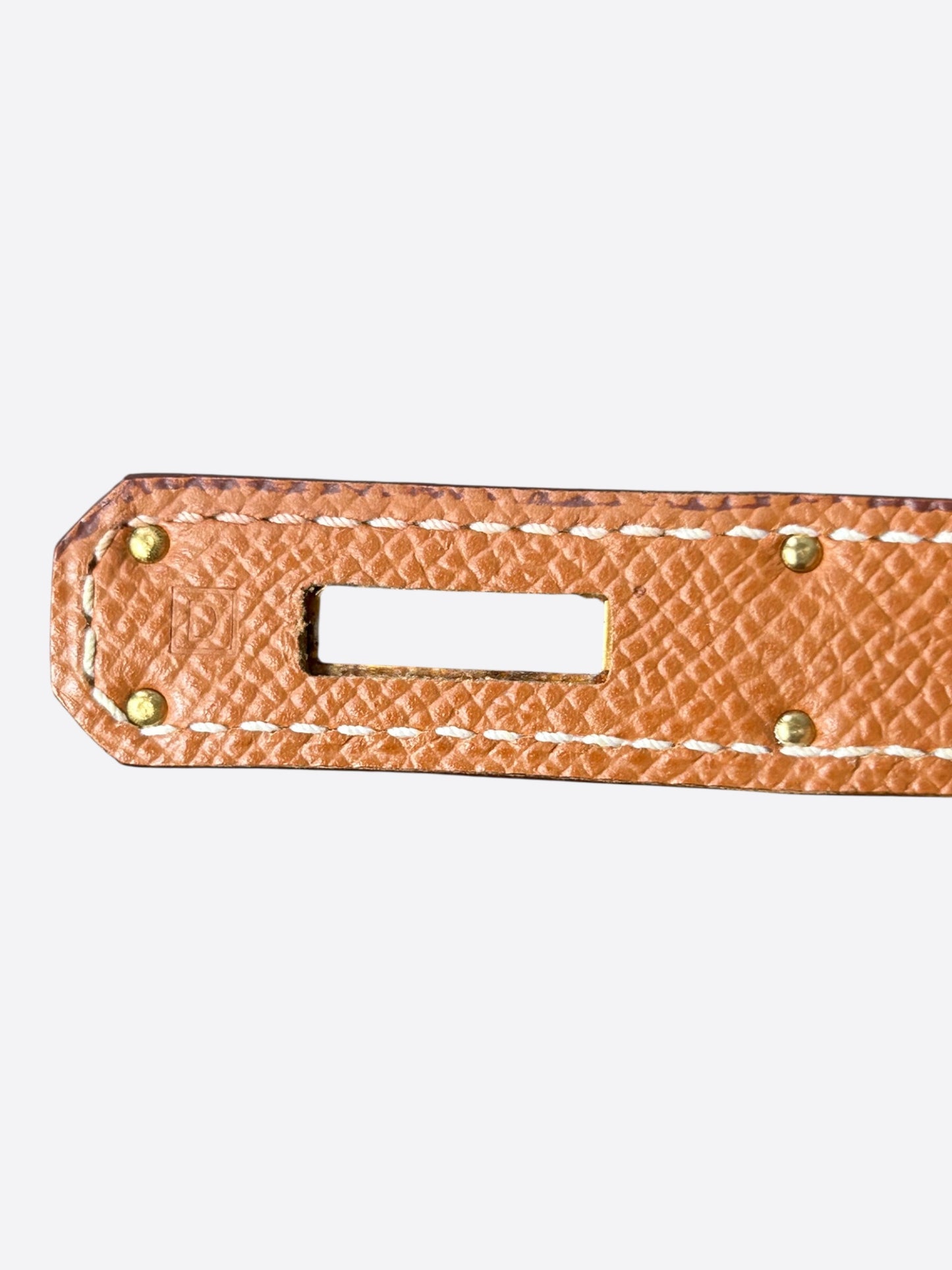Hermes Brown Epsom & Gold Hardware Birkin 30