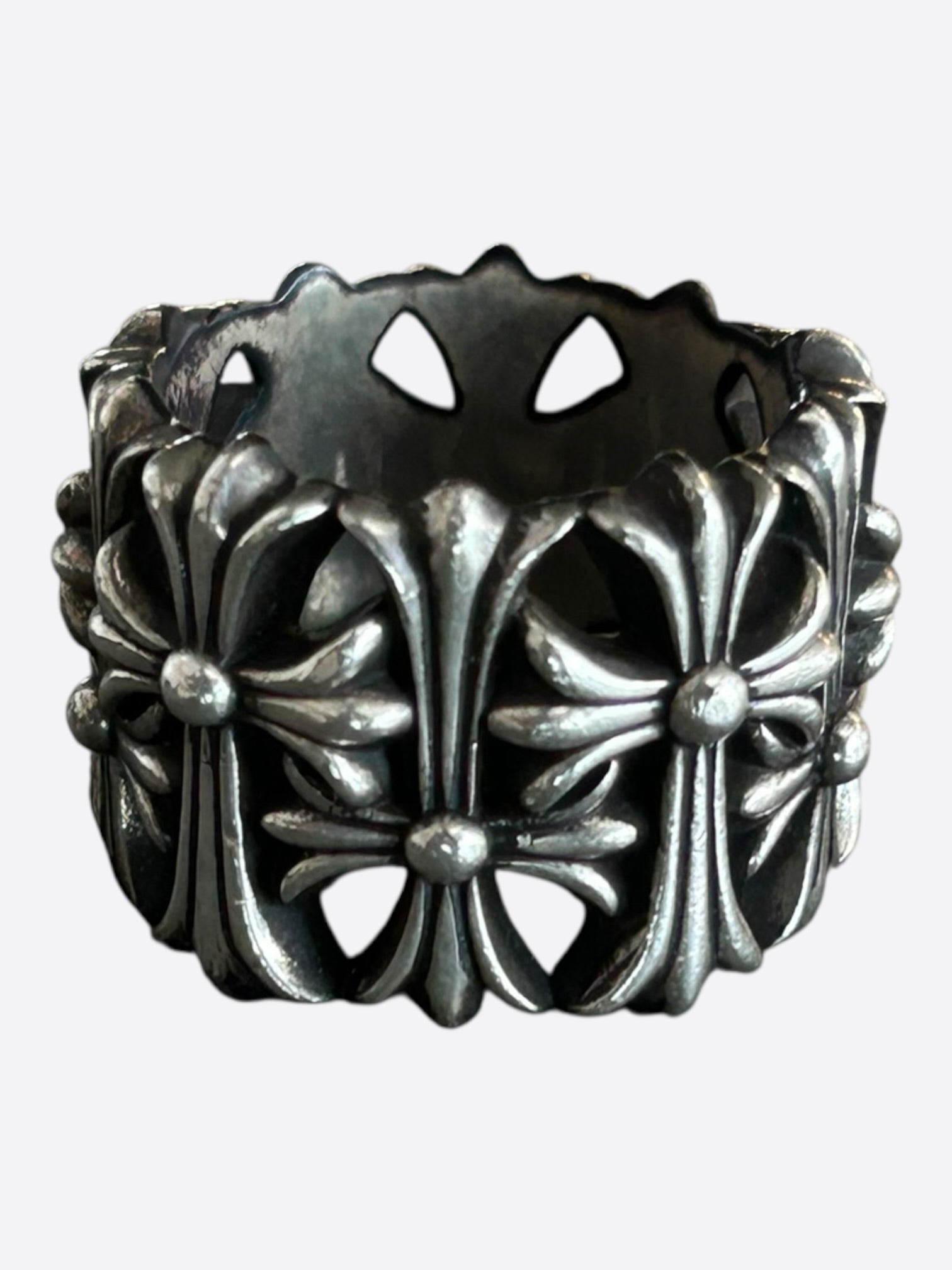 Chrome Hearts Silver Cemetery Ring – Savonches