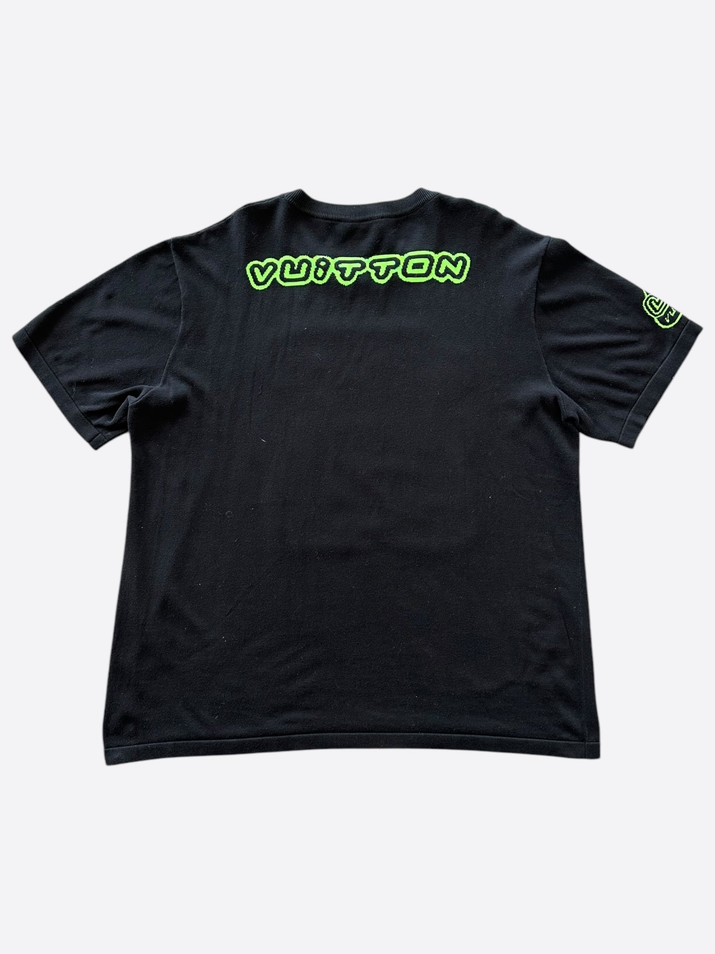 Louis Vuitton Black & Green 1854 Intarsia T-Shirt