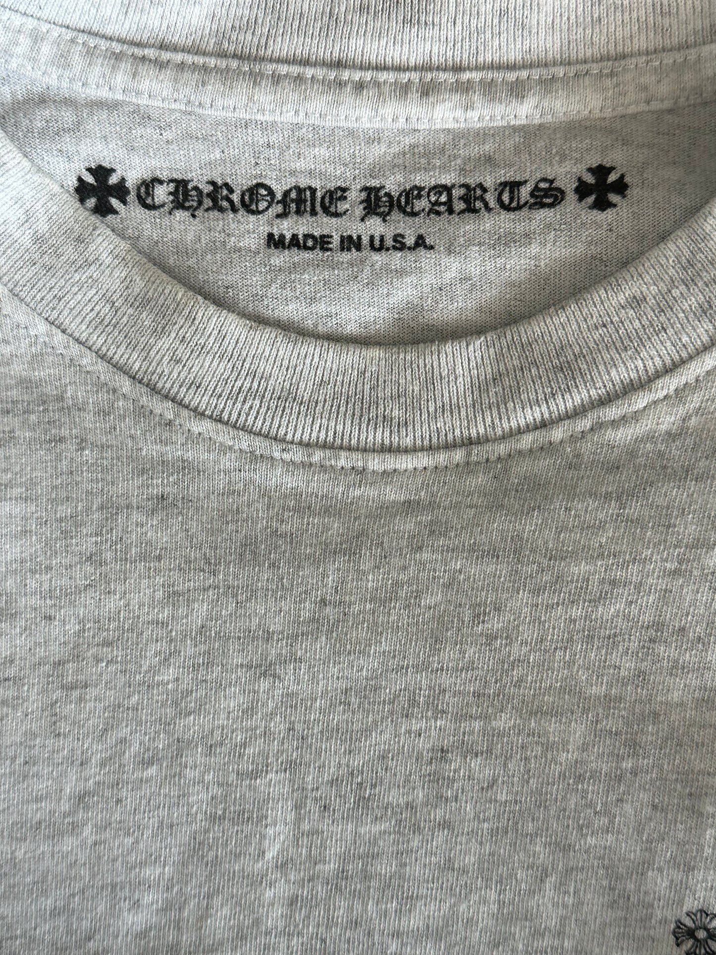 Chrome Hearts Matty Boy Grey Brain T-Shirt