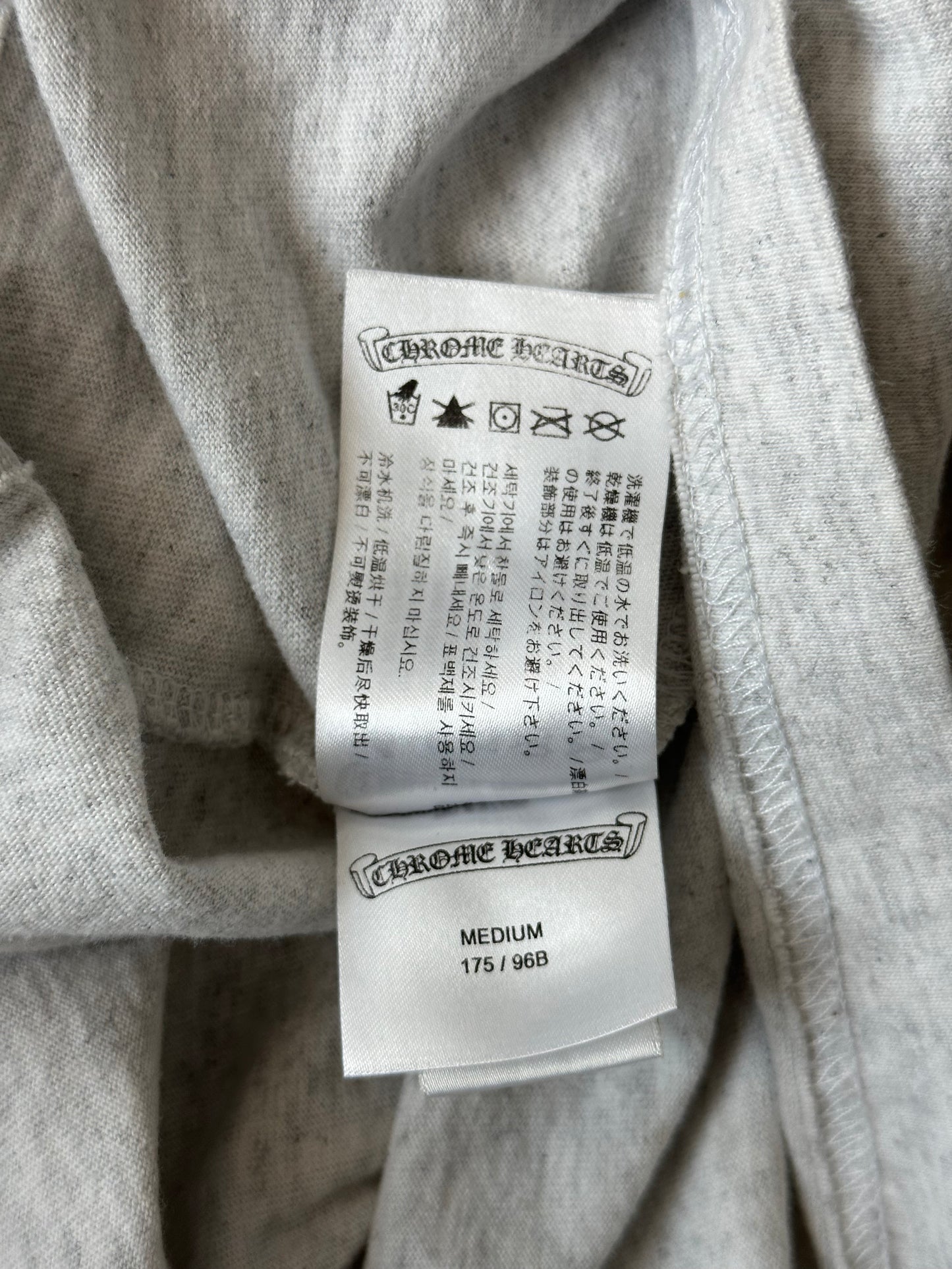 Chrome Hearts Matty Boy Grey Brain T-Shirt