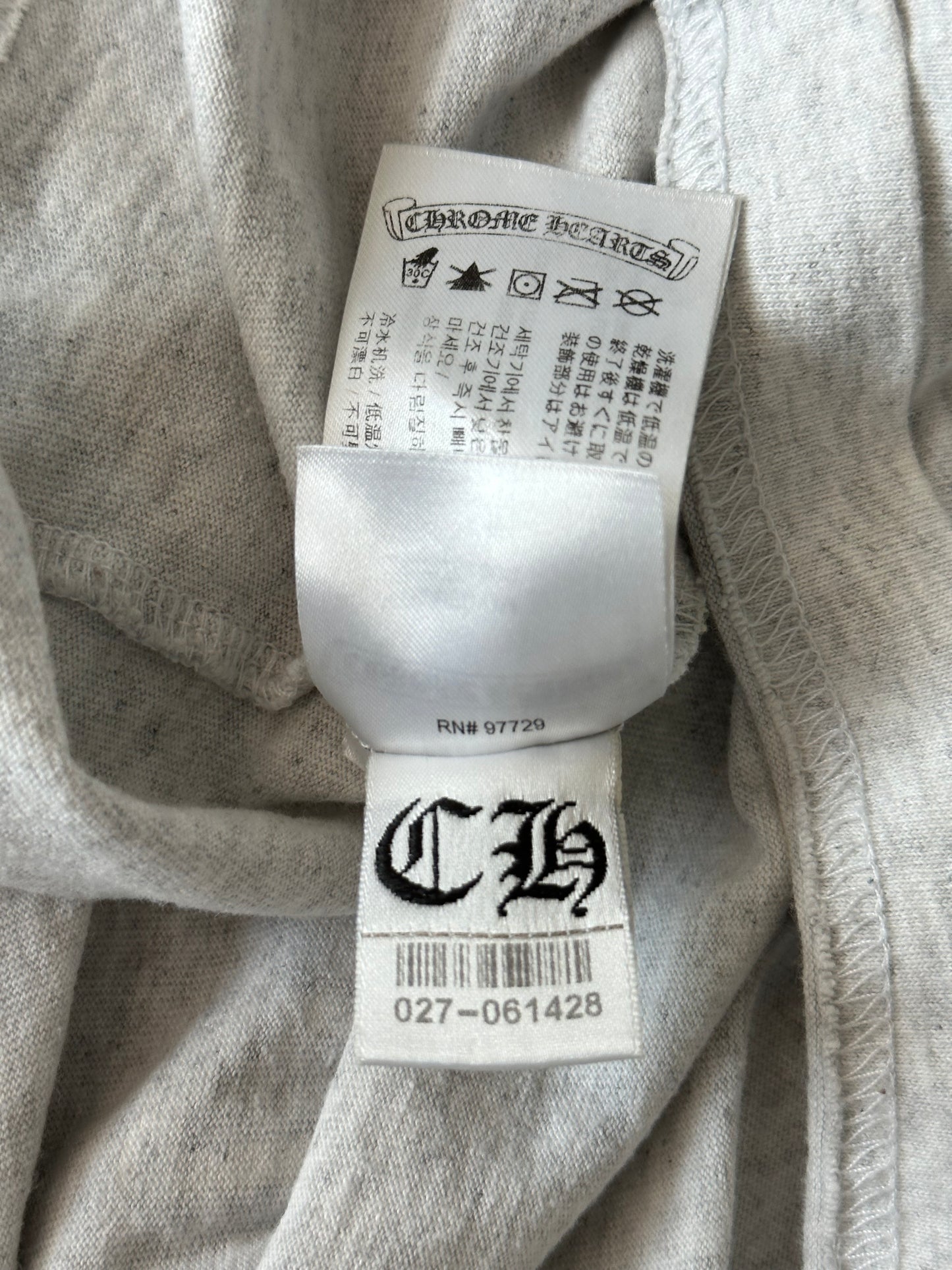 Chrome Hearts Matty Boy Grey Brain T-Shirt