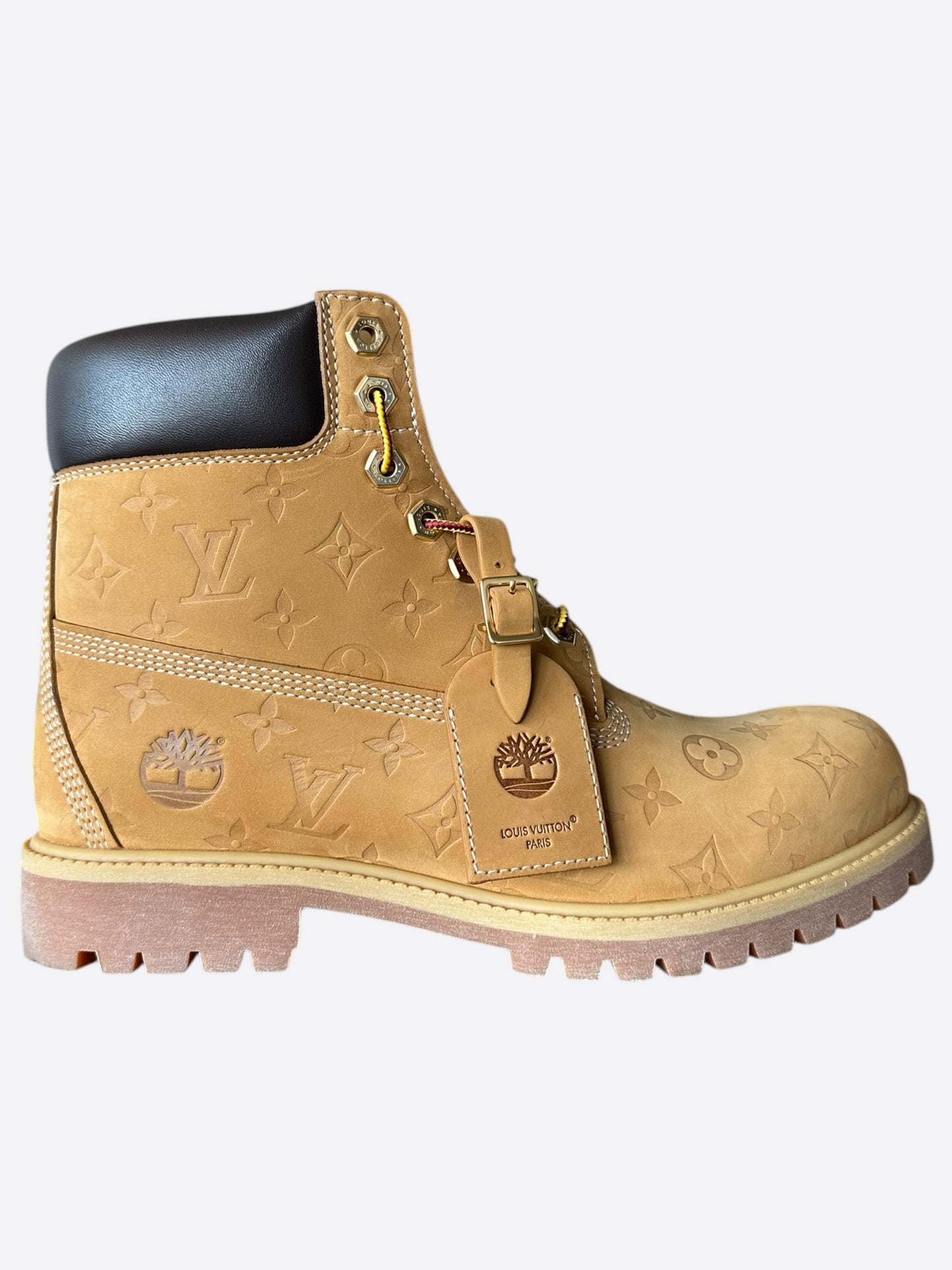 Louis Vuitton Timberland Wheat Monogram Boots