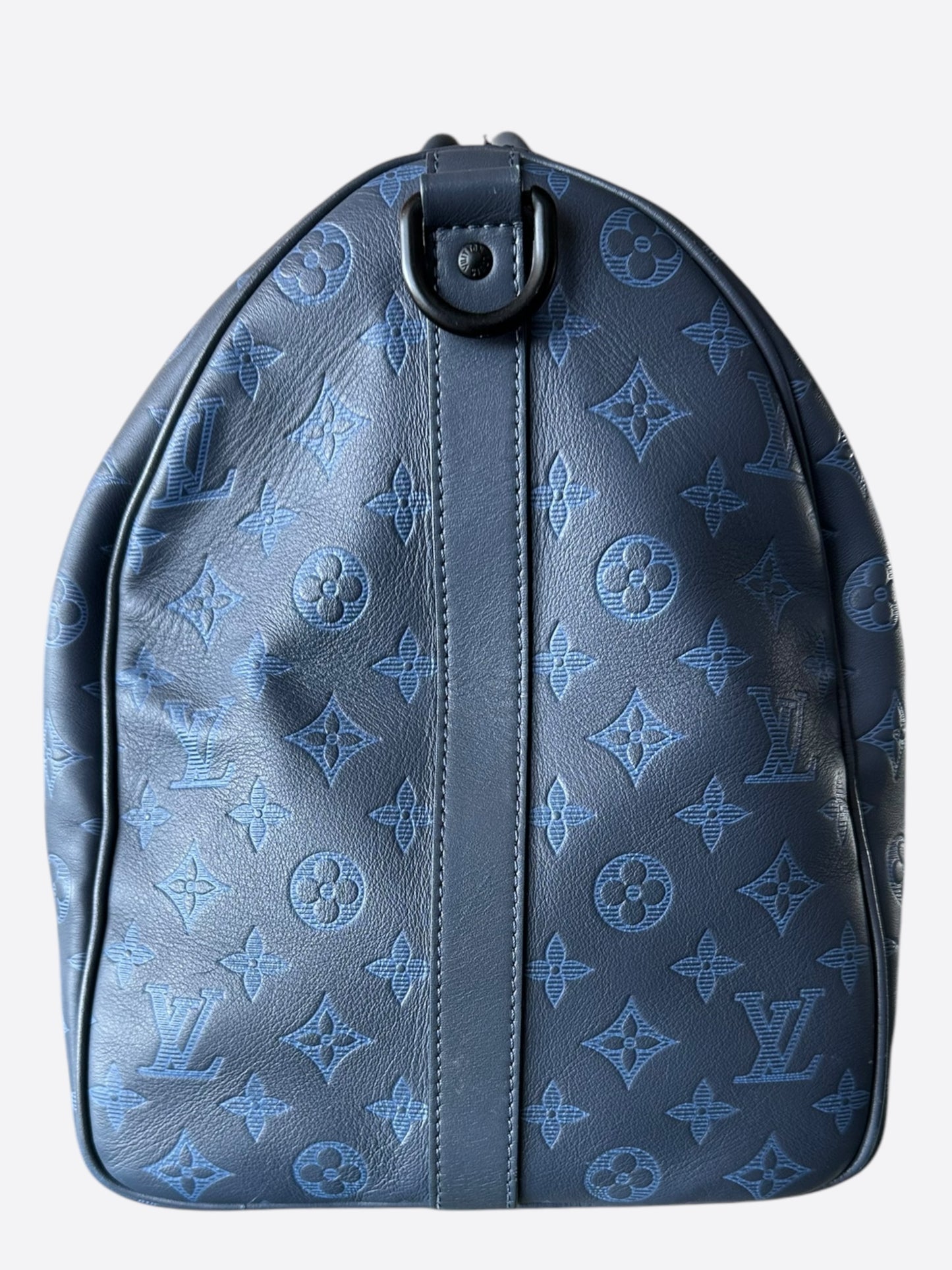 Louis Vuitton Blue Shadow Monogram Keepall 50