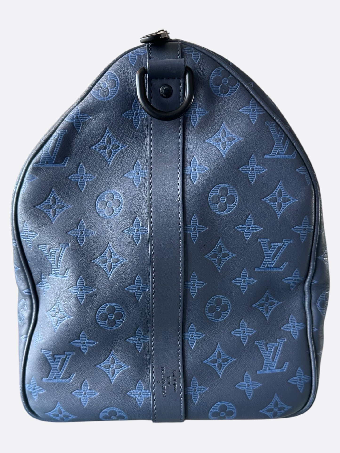 Louis Vuitton Blue Shadow Monogram Keepall 50