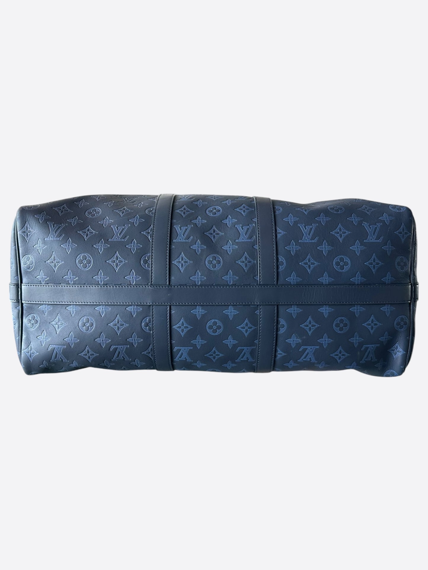 Louis Vuitton Blue Shadow Monogram Keepall 50