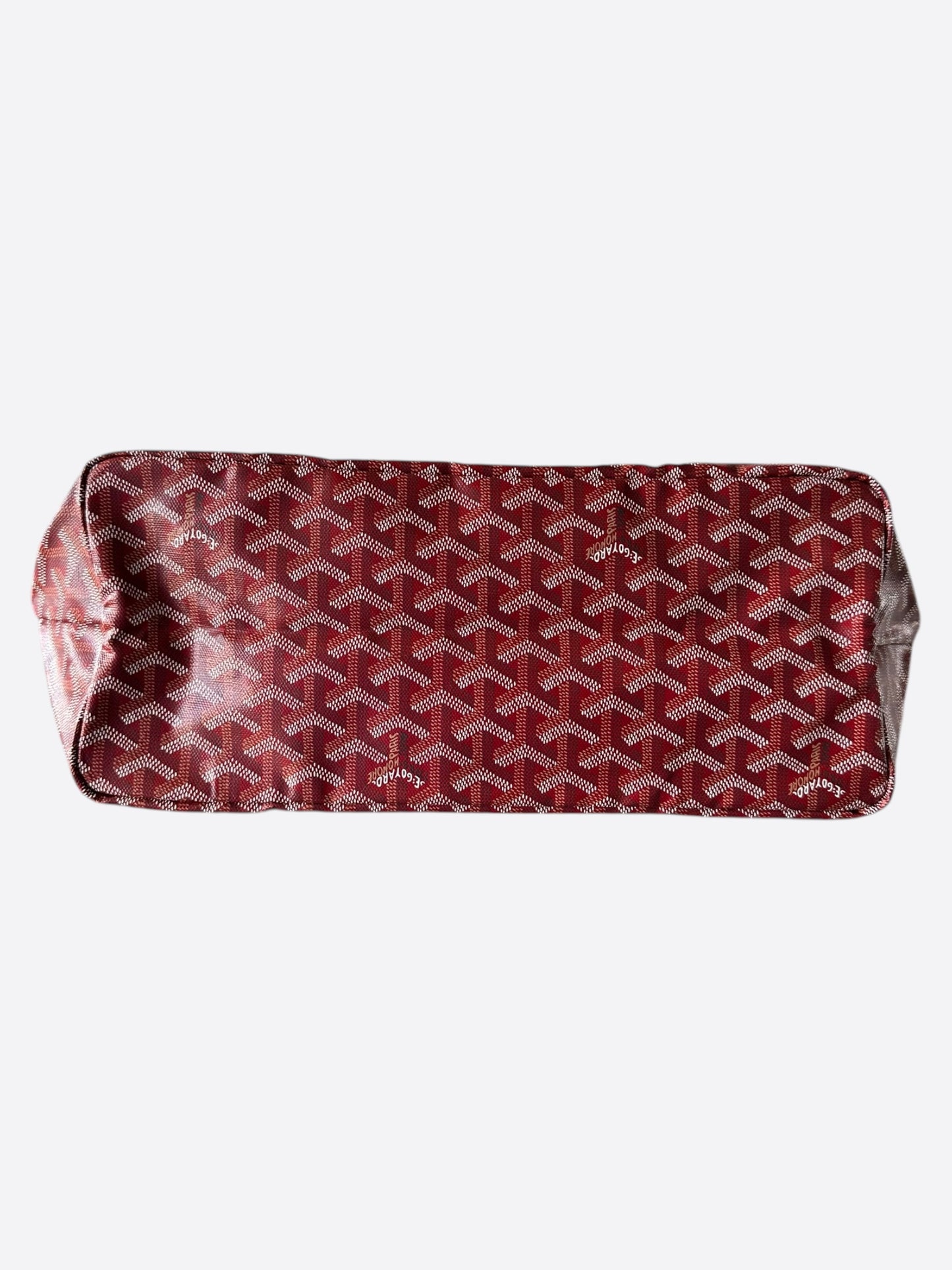 Goyard Red St. Louis Tote Bag