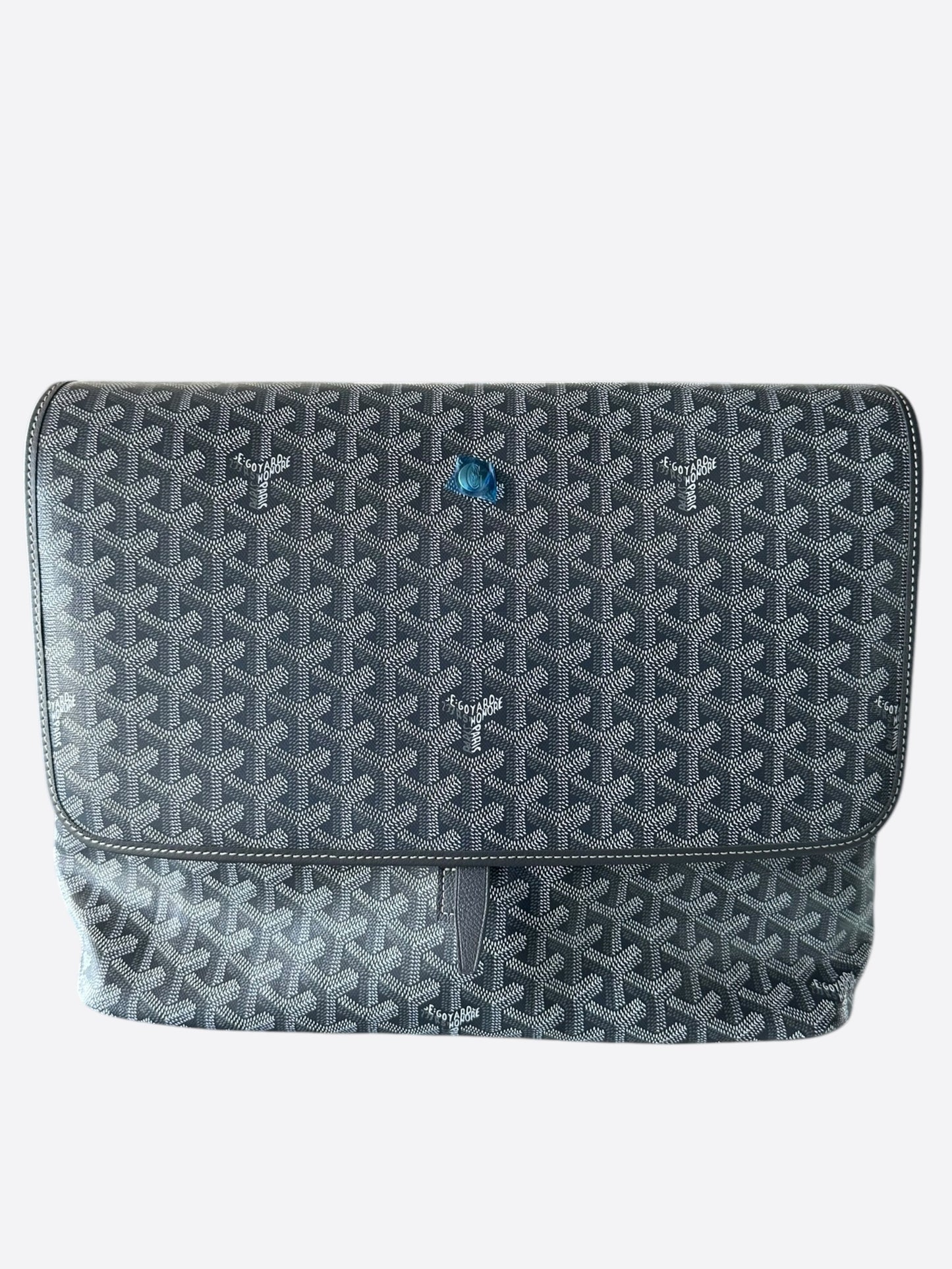 Goyard Grey Capetien MM Messenger Bag