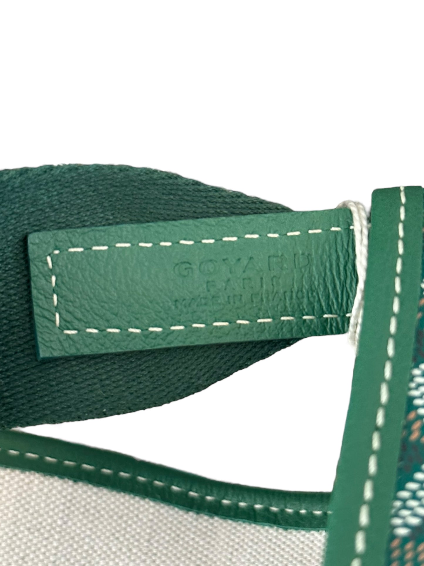 Goyard Green Capetien MM Messenger Bag