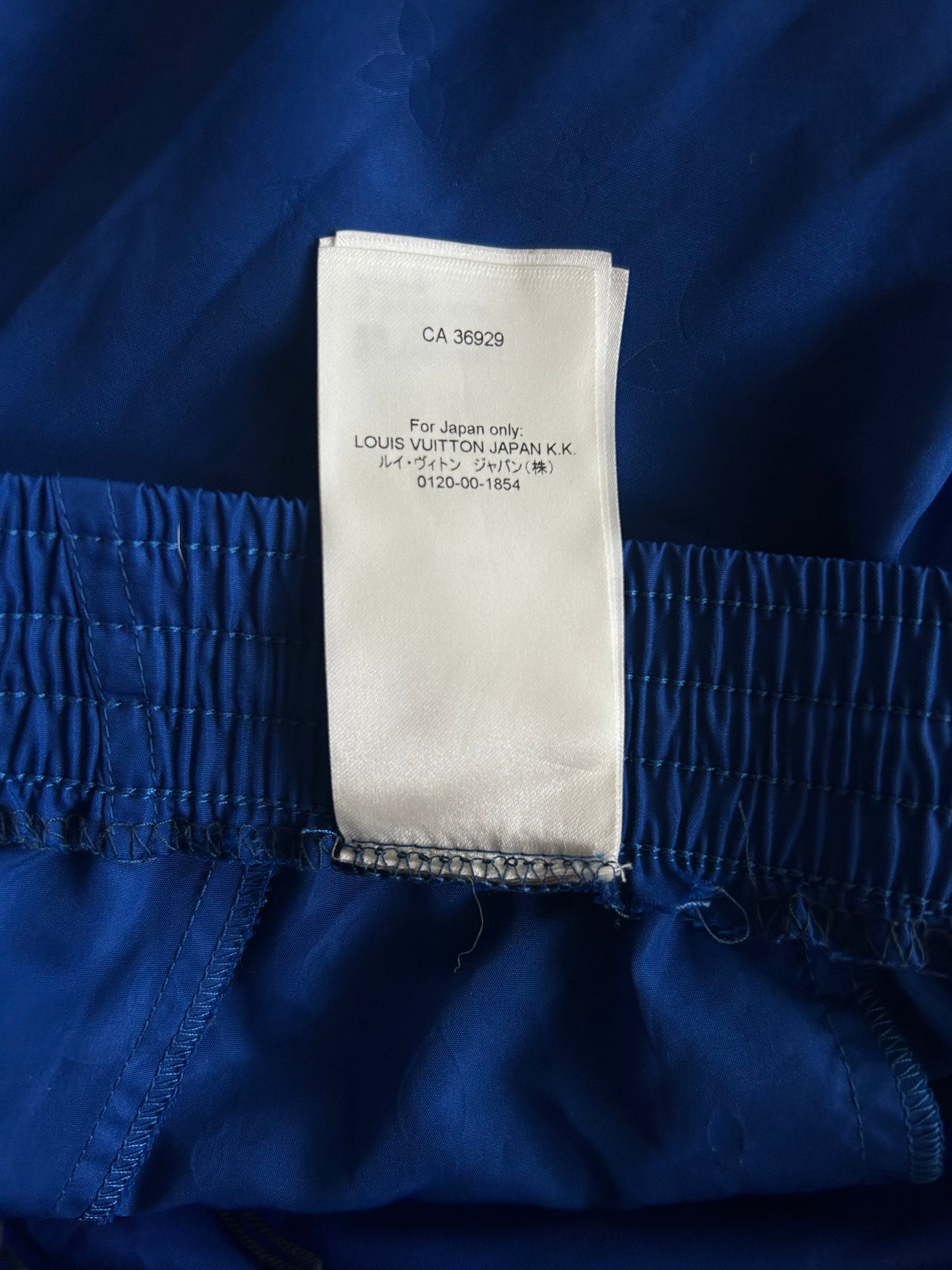 Louis Vuitton Blue Monogram Swim Shorts
