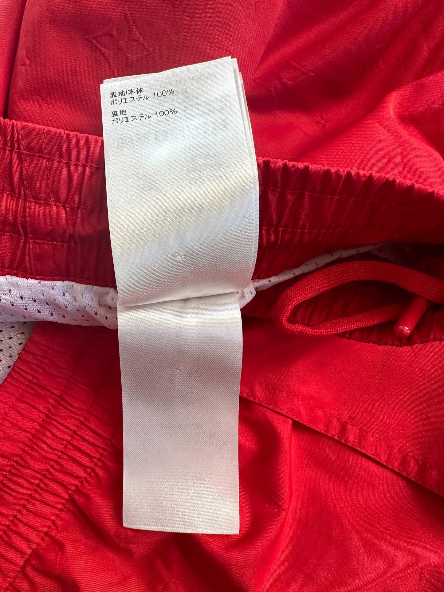 Louis Vuitton Red Monogram Swim Shorts