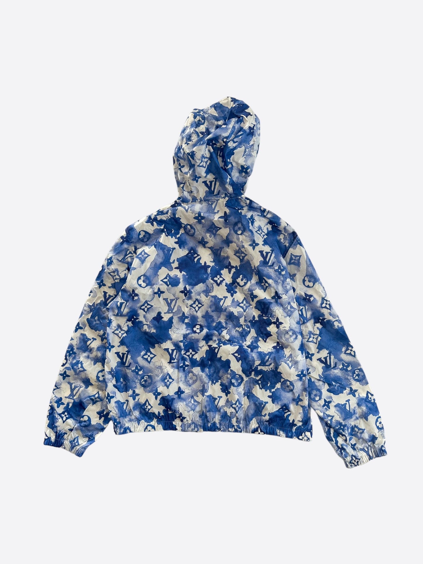 Louis Vuitton Blue Watercolor Monogram Windbreaker