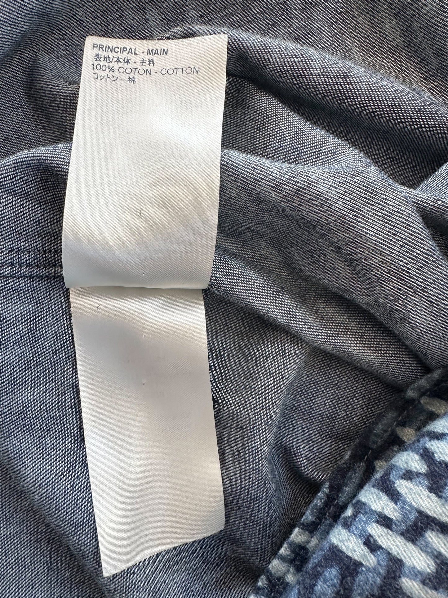 Louis Vuitton Nigo Navy Giant Damier Monogram Button Up Shirt