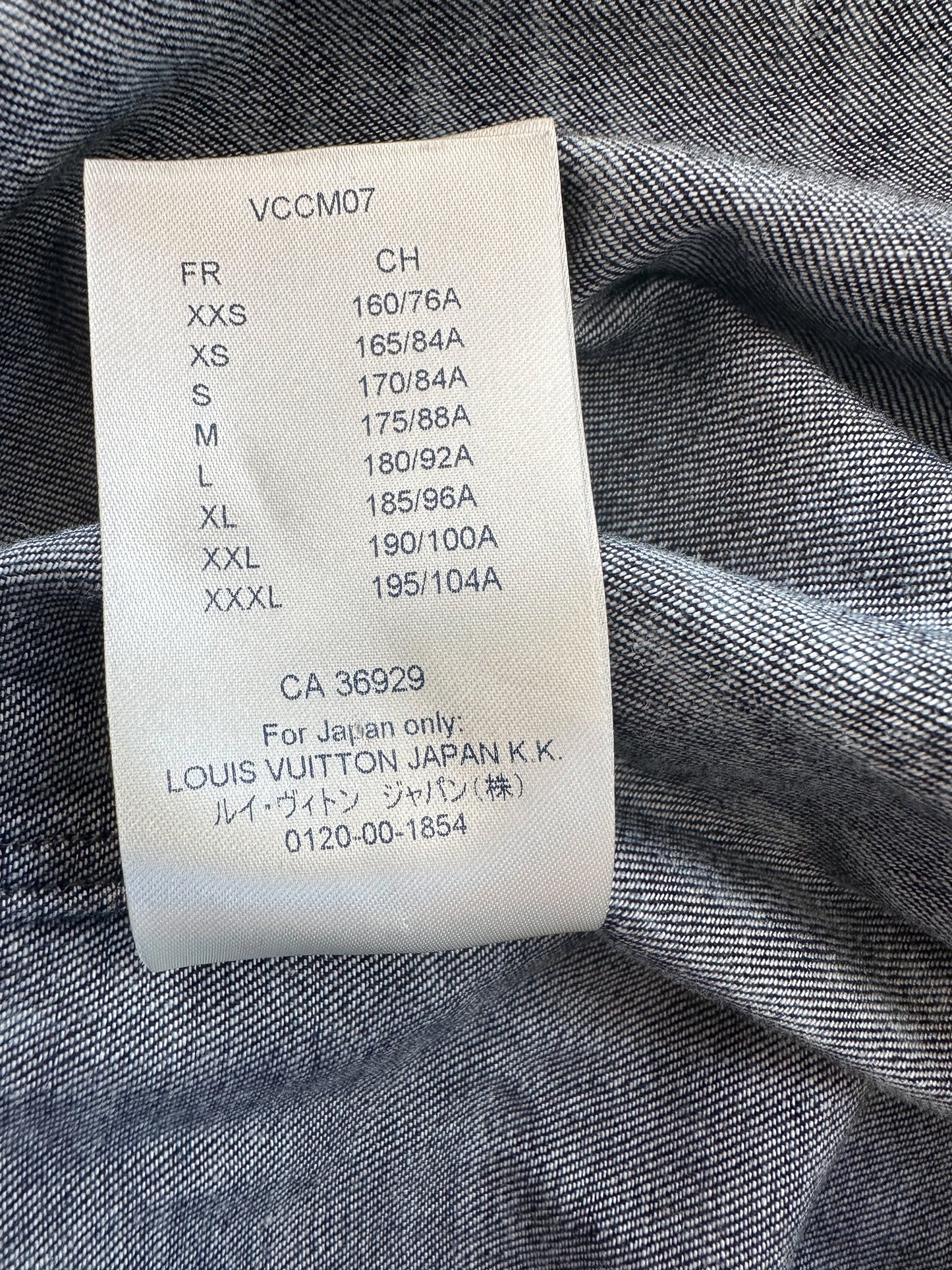 Louis Vuitton Nigo Navy Giant Damier Monogram Button Up Shirt