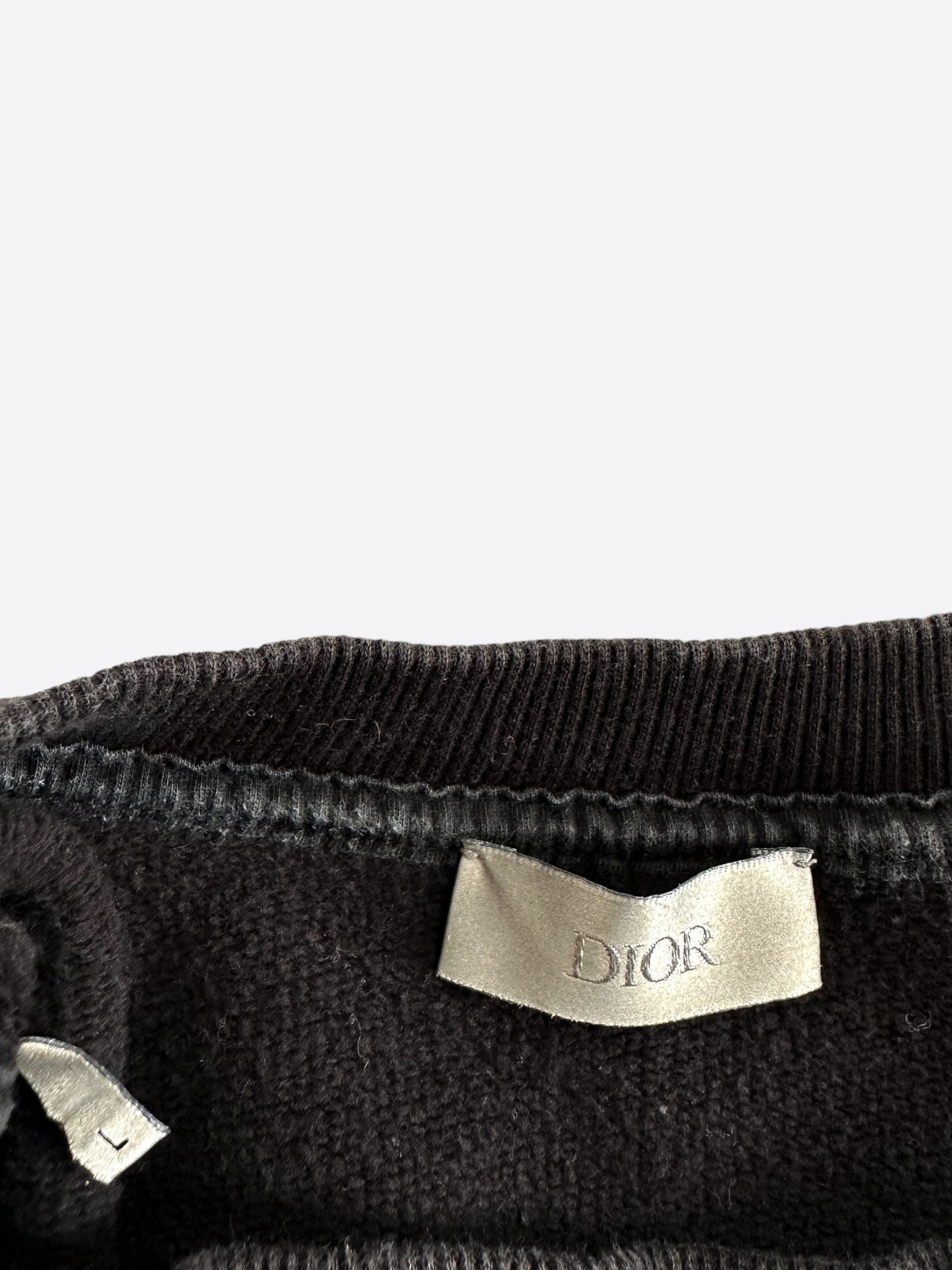 Dior Daniel Arsham Black Logo Sweater