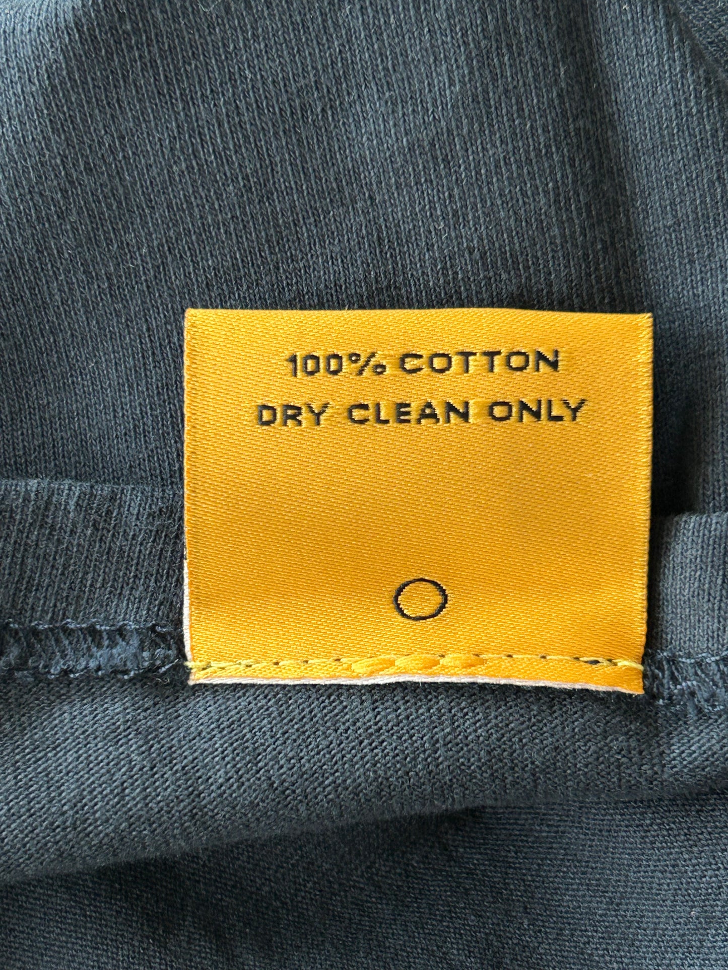 Gallery Dept Black & Blue Dept Logo T-Shirt