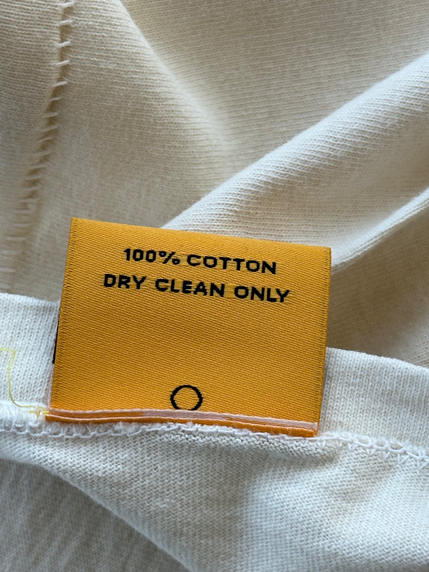 Gallery Dept Cream & Blue French Logo T-Shirt