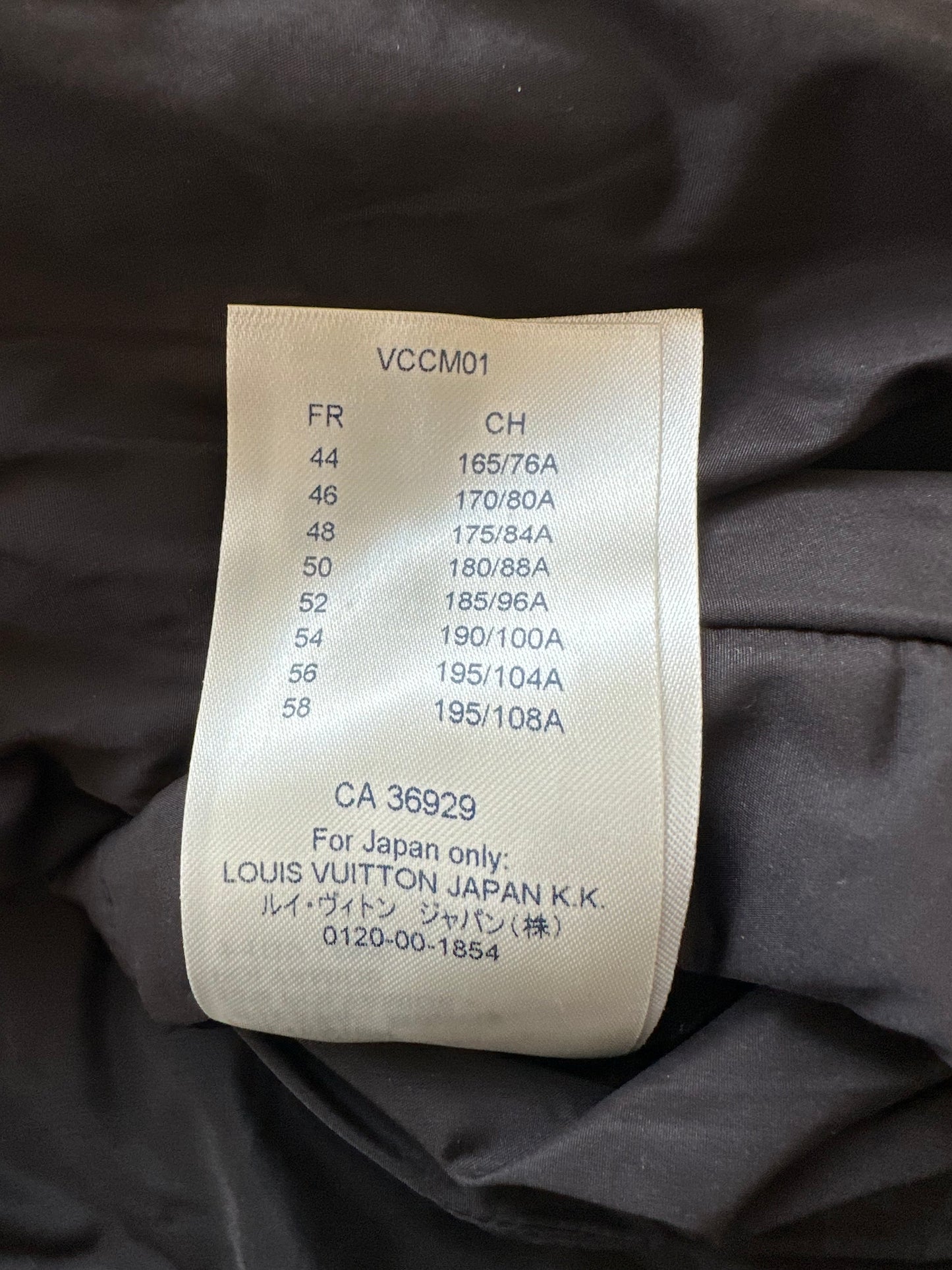 Louis Vuitton Black Flower Monogram Reversible Puffer