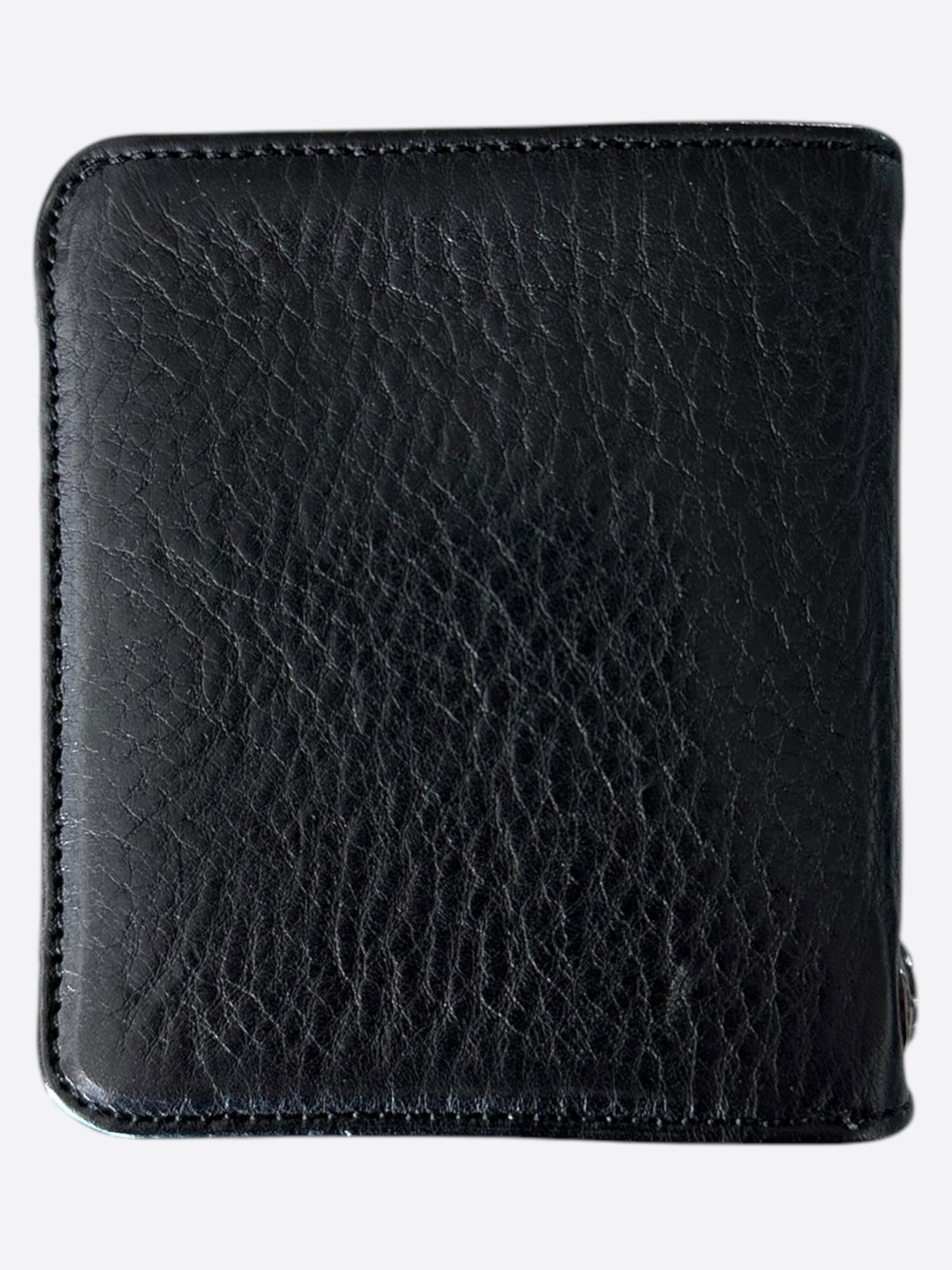 Chrome Hearts Black Cross Patch Wallet