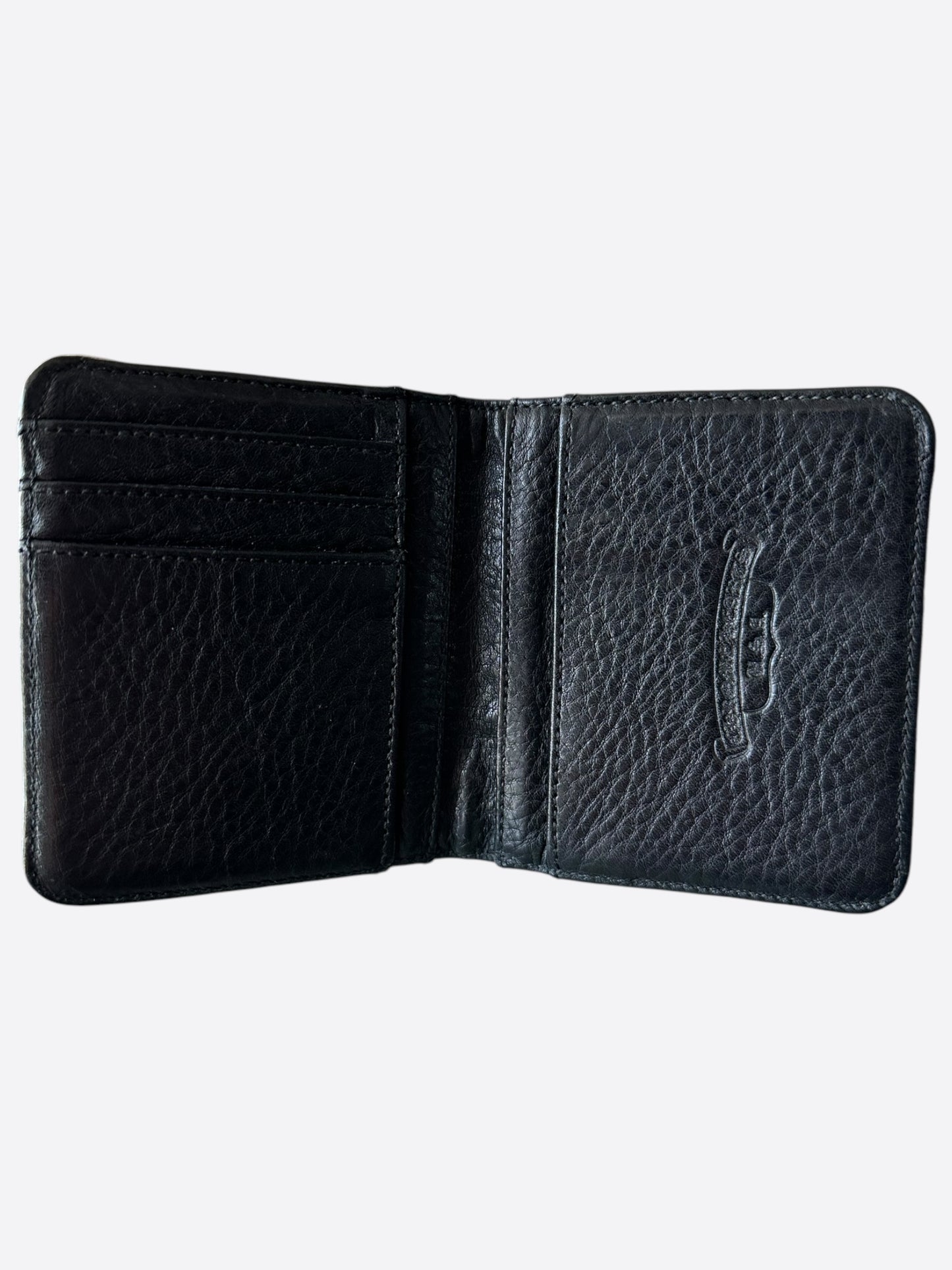 Chrome Hearts Black Cross Patch Wallet