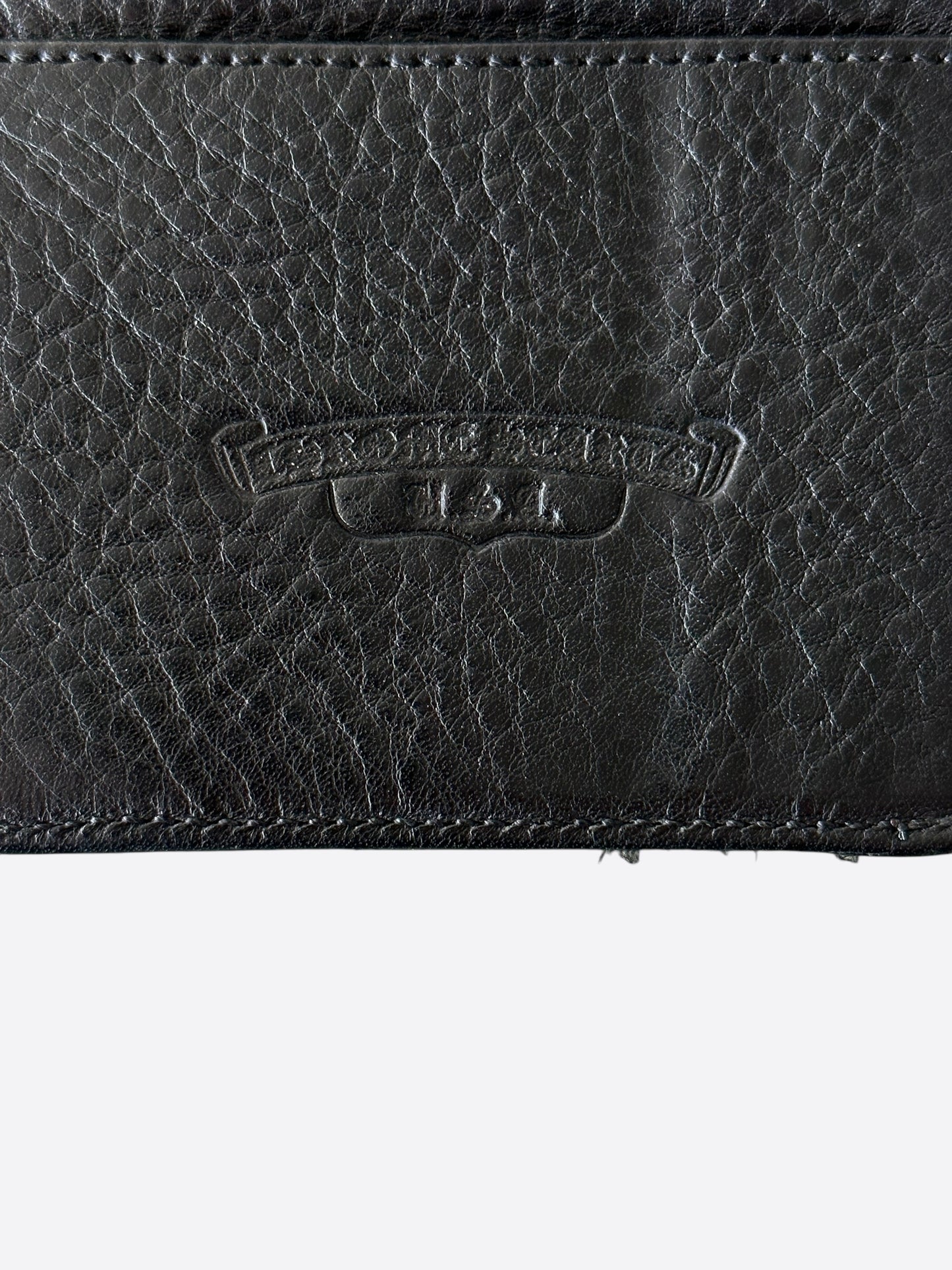 Chrome Hearts Black Cross Patch Wallet