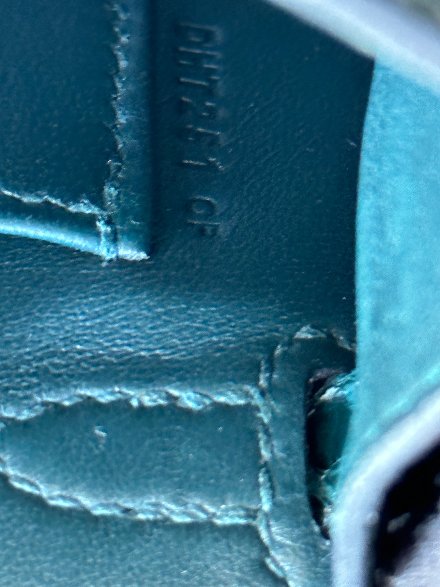 Hermes Vert Green Shiny Porous Crocodile Mini Kelly 20