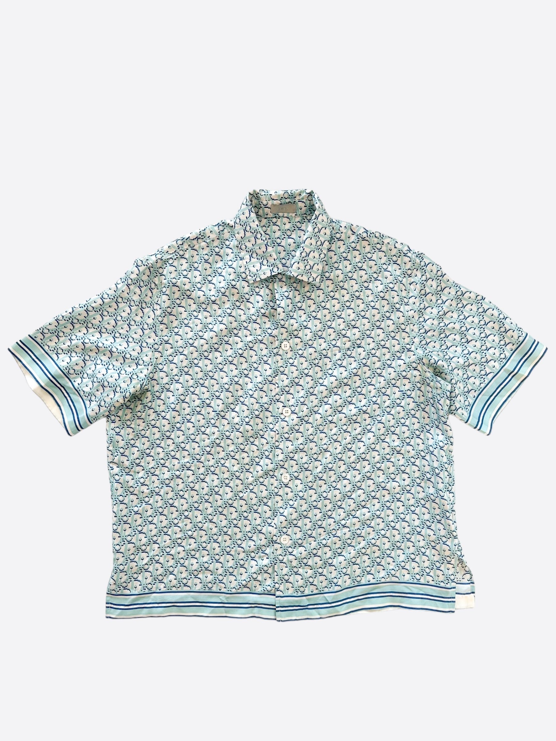 dior button up dress shirt Vintage Christian Dior Monsieur Tee Vintage Christian Dior Monsieur Button Ups Tee Size M