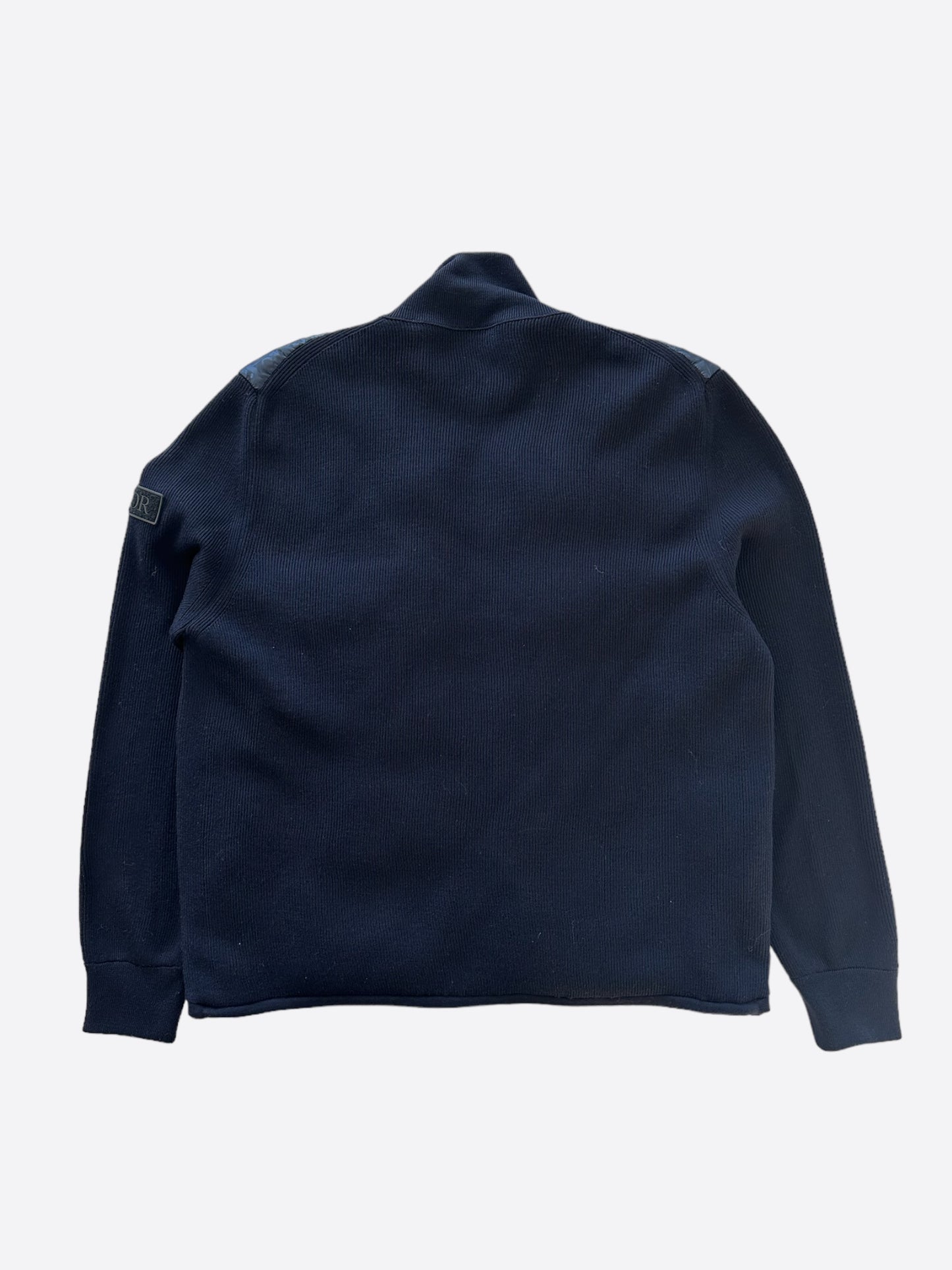 Dior Black Oblique Knit Puffer Jacket
