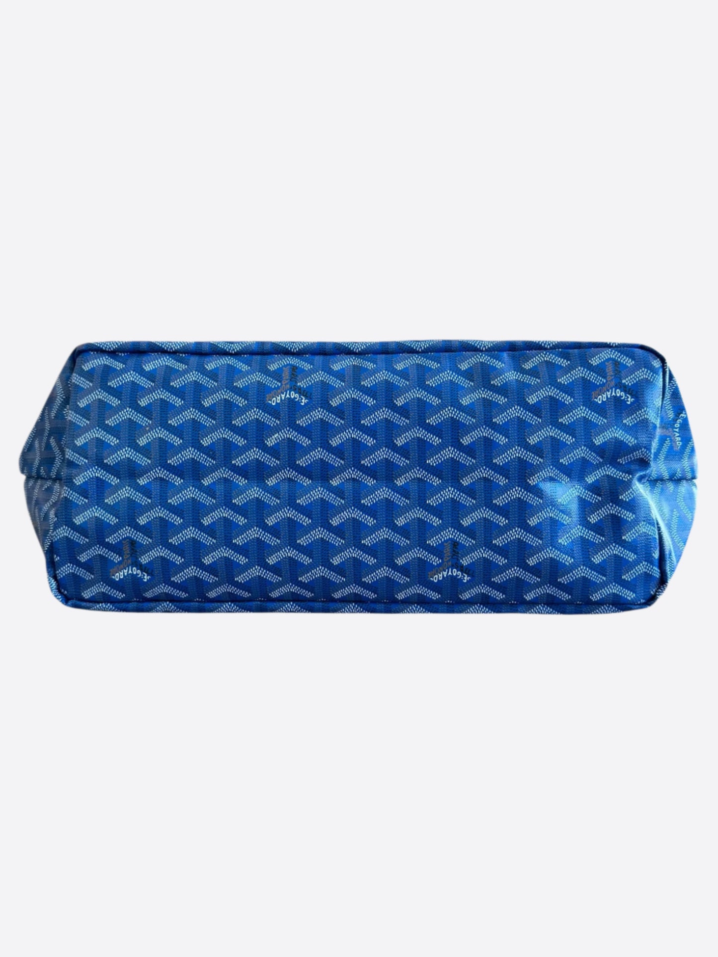 Goyard Blue St. Louis Tote Bag