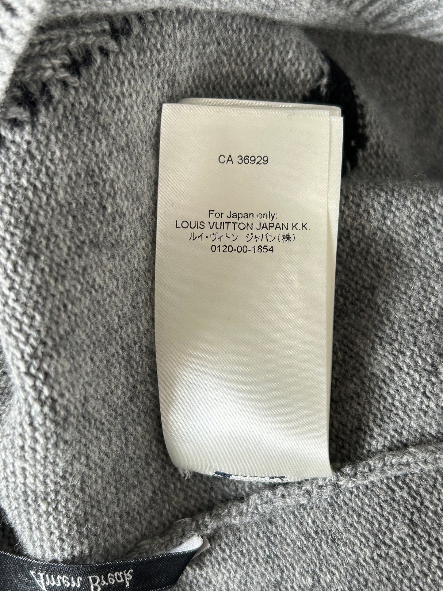 Louis Vuitton Grey Tiger Wool Knitted Sweater