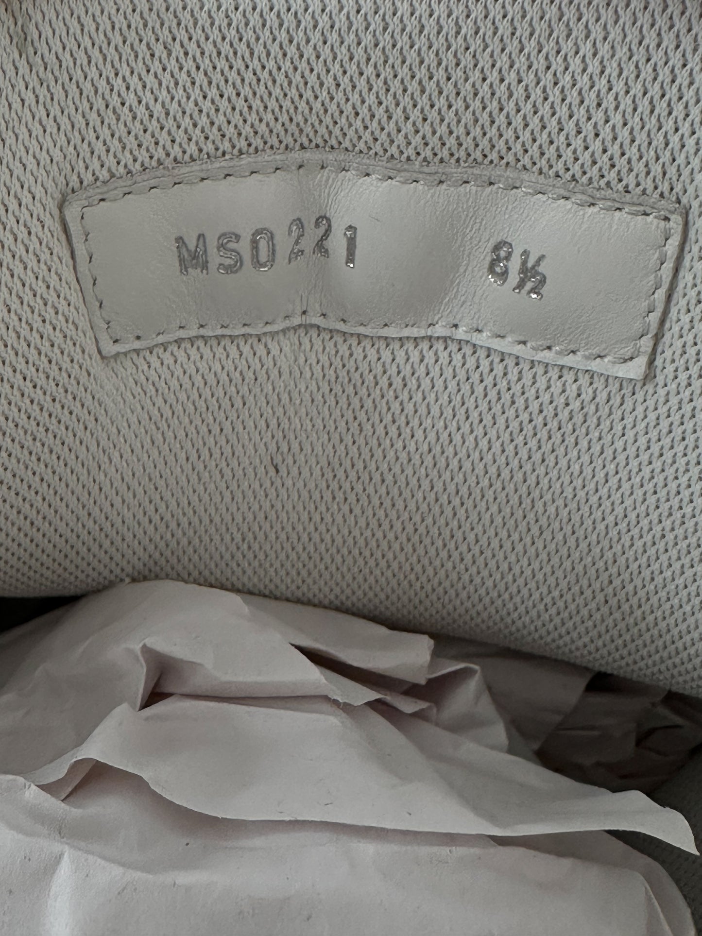 Louis Vuitton Blue Monogram Denim Trainers