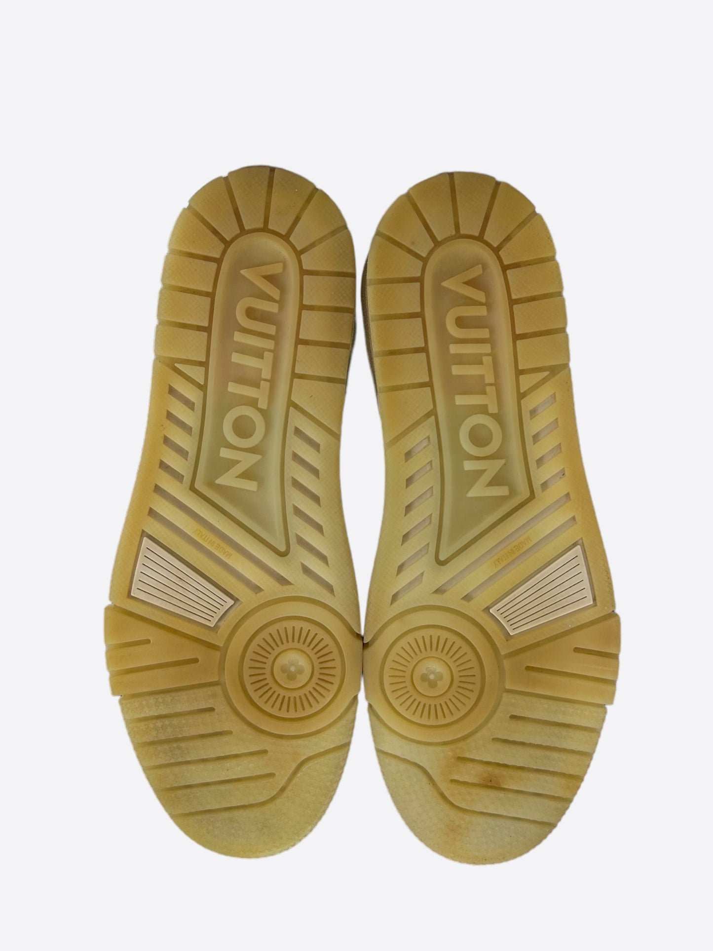 Louis Vuitton Brown Monogram Suede Trainers