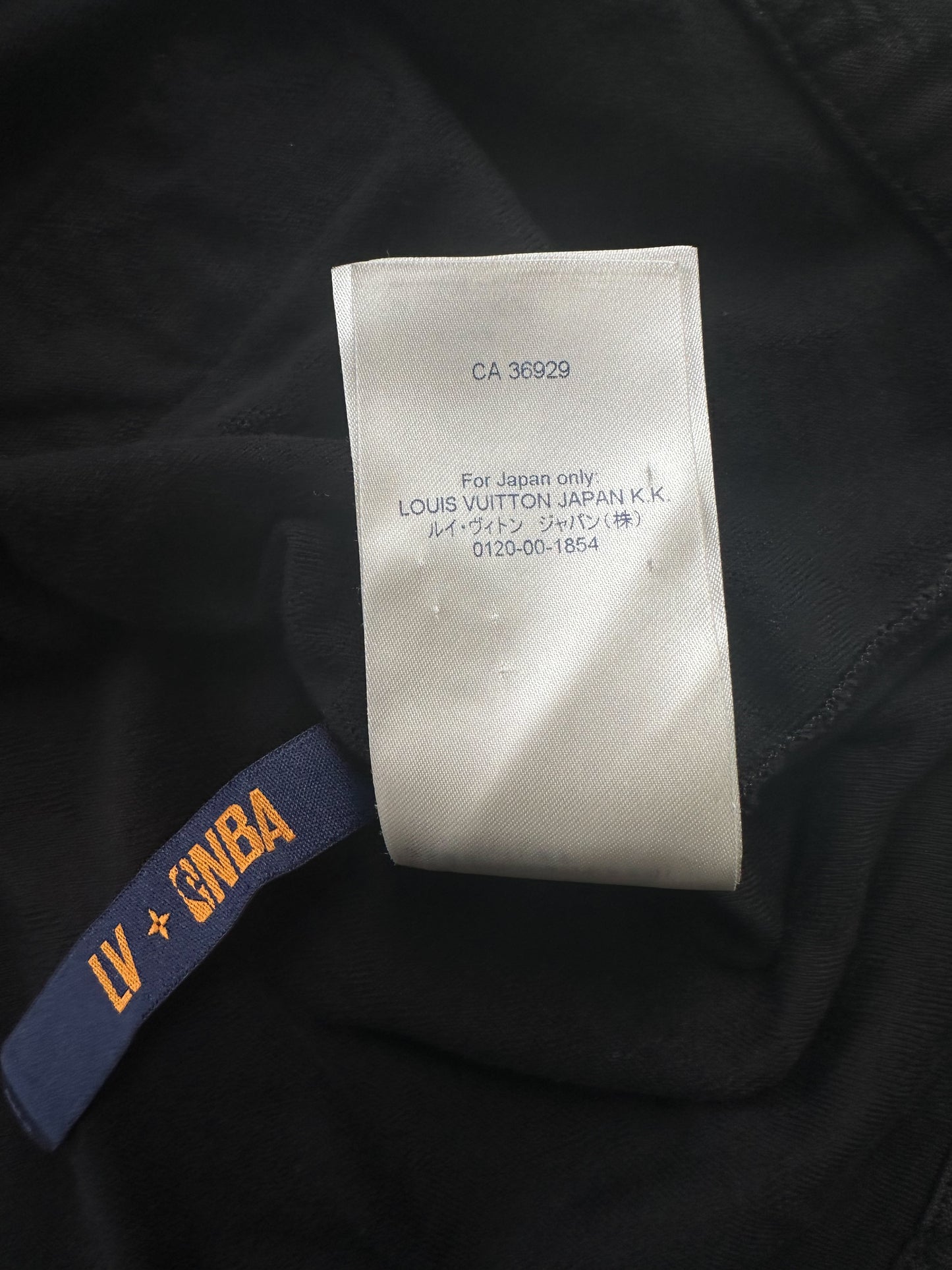 Louis Vuitton NBA Black Monogram Button Up Shirt