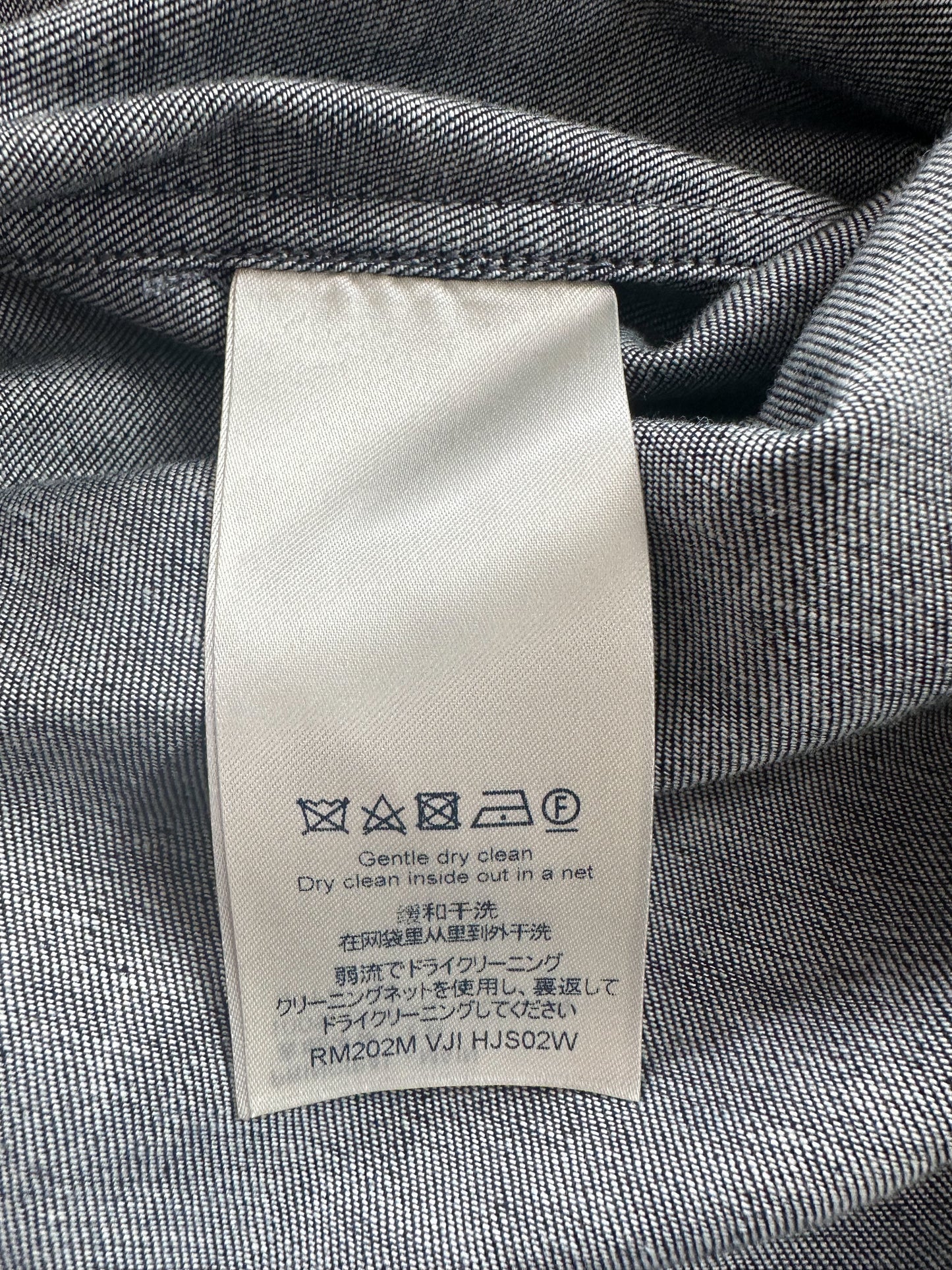 Louis Vuitton Nigo Navy Giant Damier Monogram Button Up Shirt