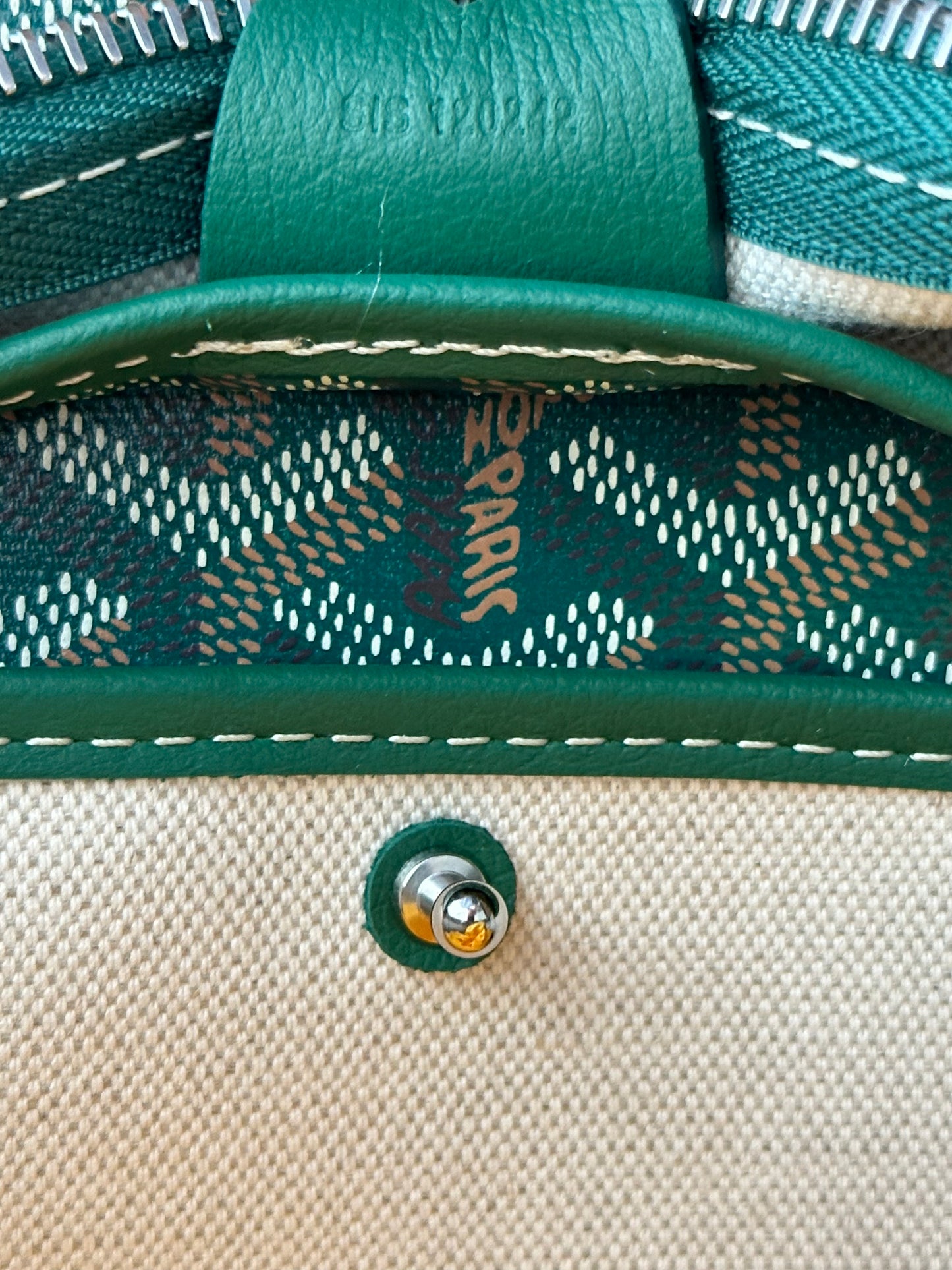Goyard Green Artois GM Tote Bag