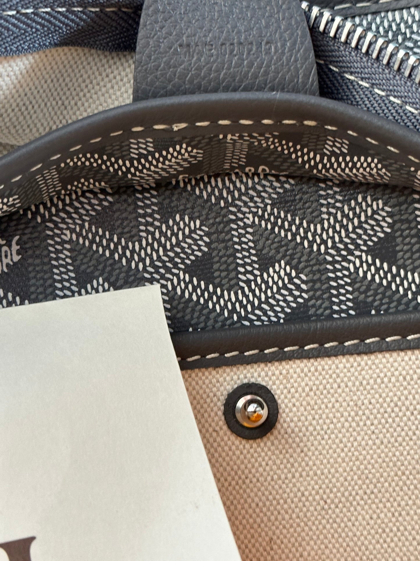 Goyard Grey Artois GM Tote Bag