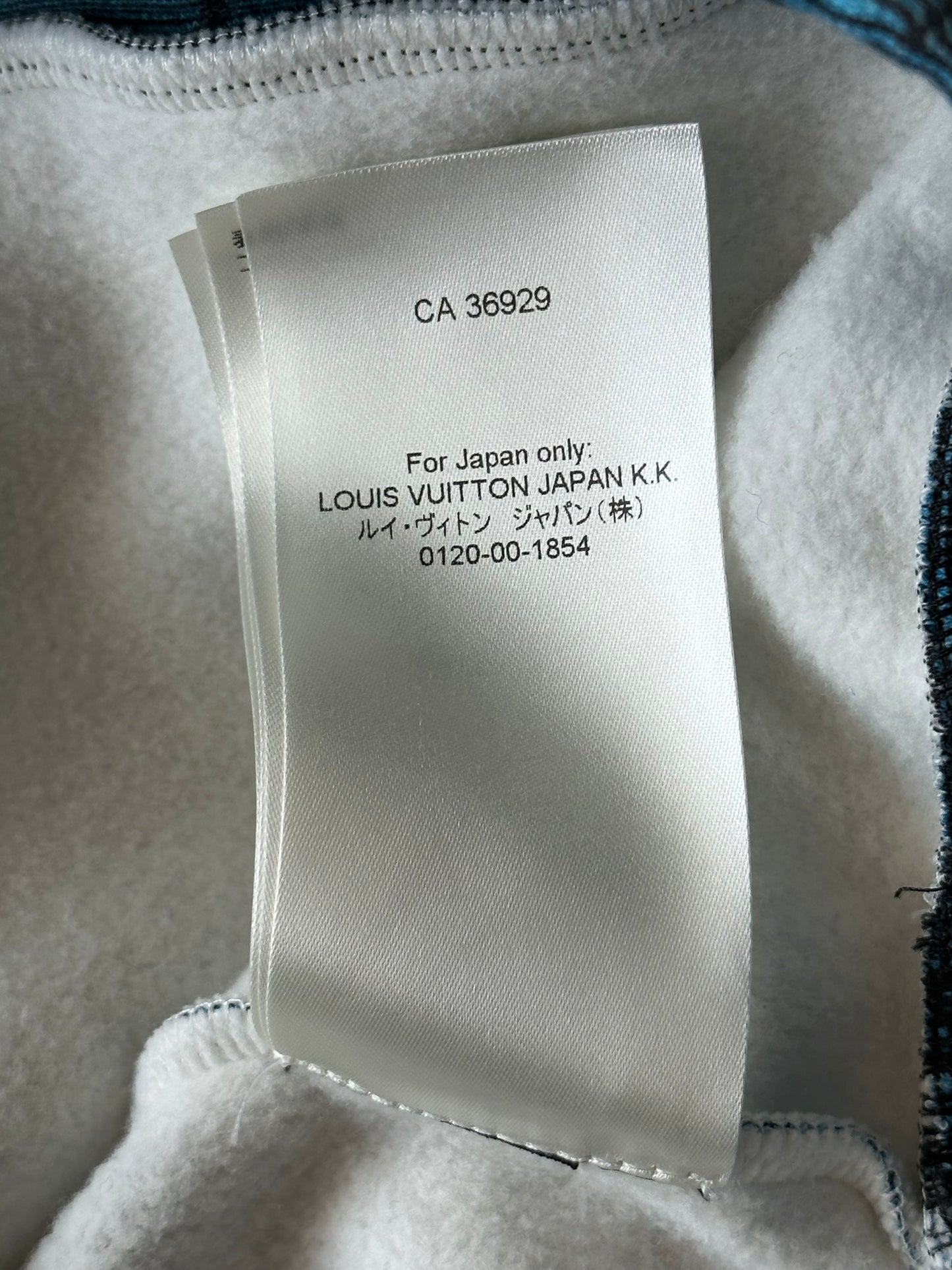 Louis Vuitton Blue 2054 Monogram Hoodie