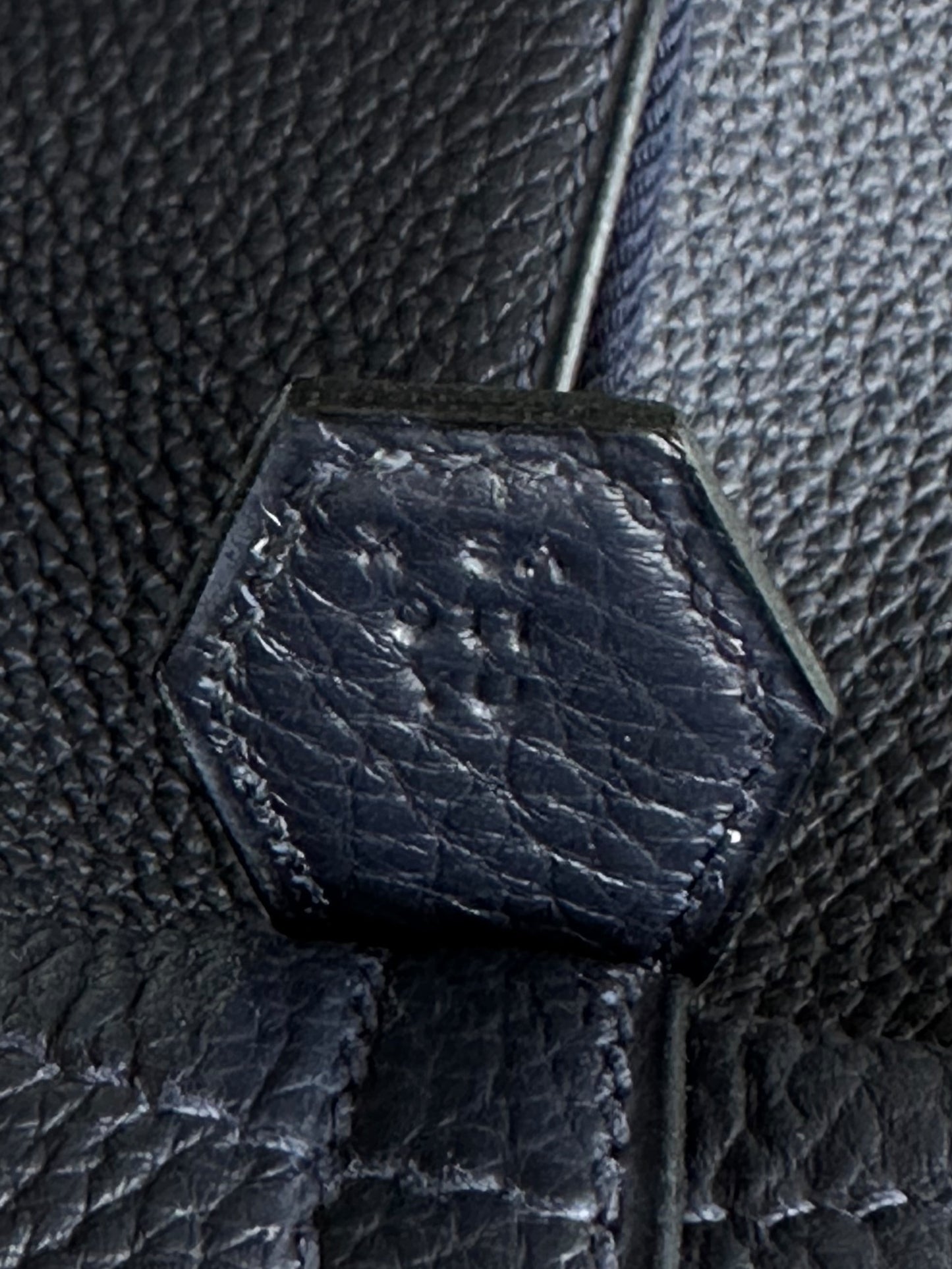 Hermes Indigo Blue Togo Monster Bolide 45