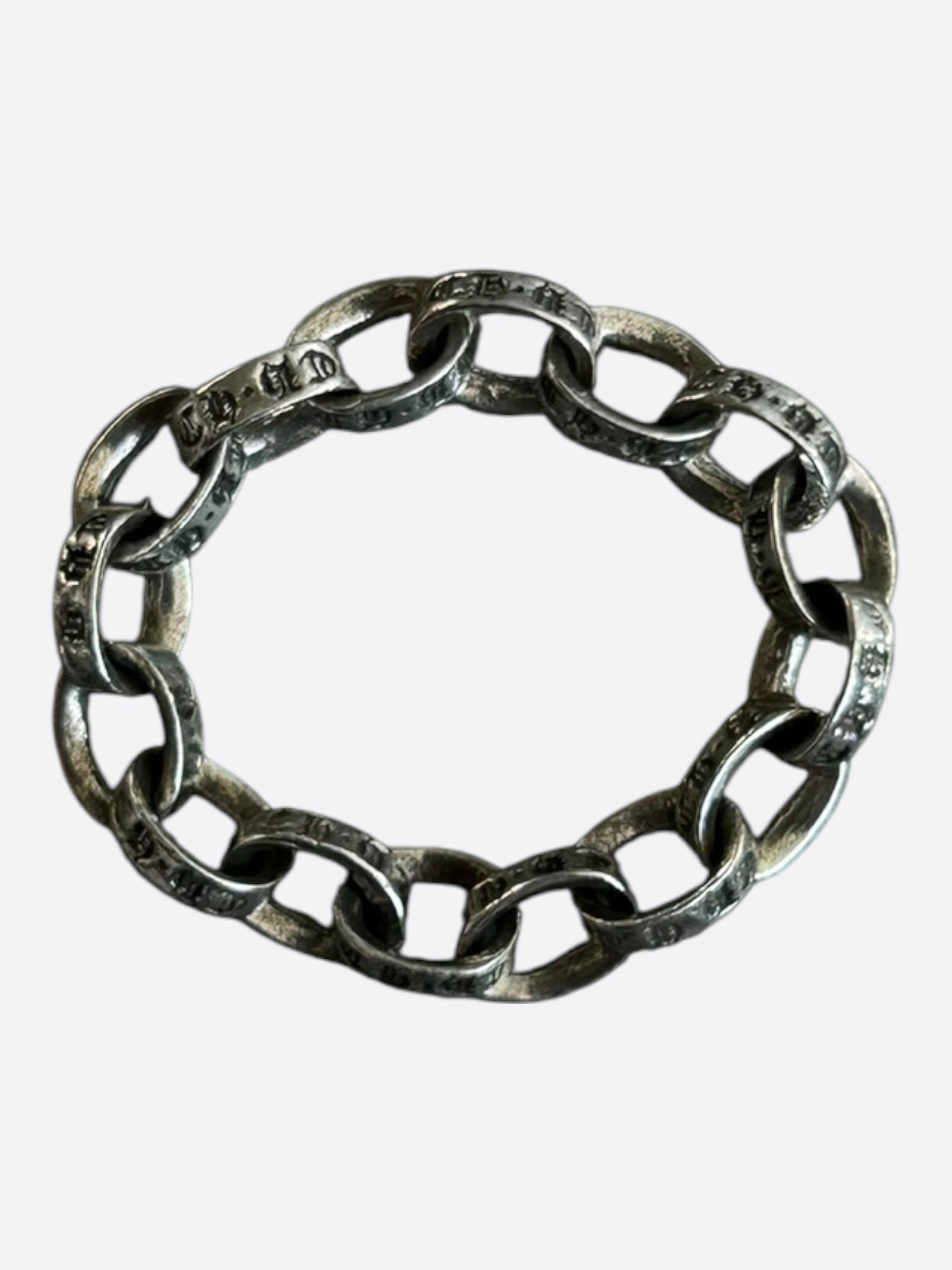 アクセサリー Chrome Hearts Paper Chain Ring Chrome Hearts Silver Paper Chain Ring – Savonches