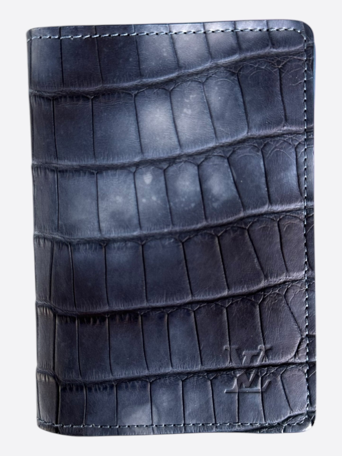 Louis Vuitton Dark Blue Crocodile Pocket Organizer