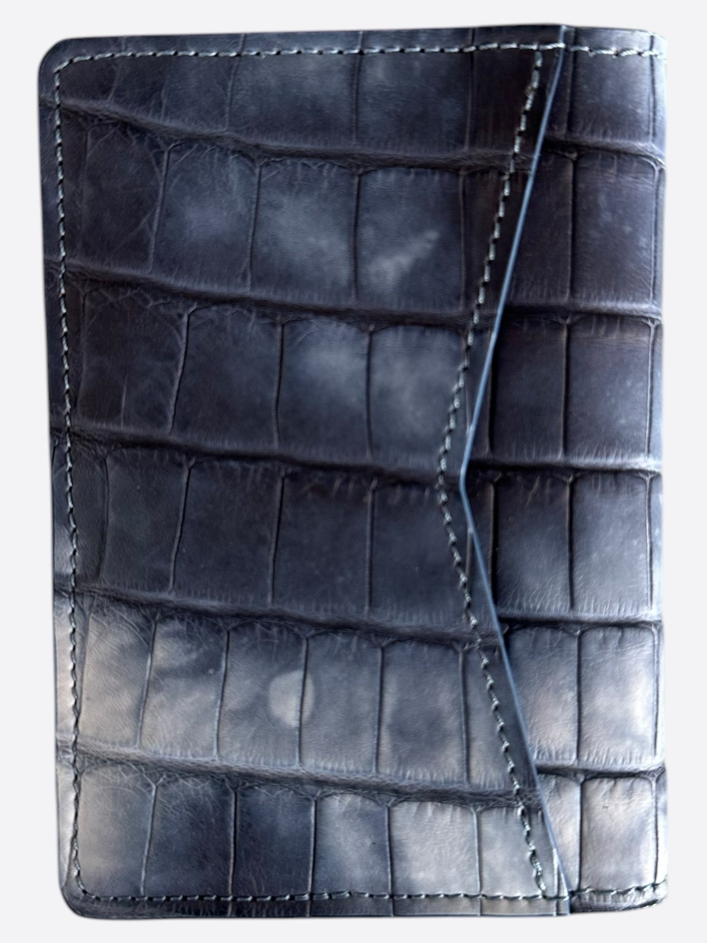 Louis Vuitton Dark Blue Crocodile Pocket Organizer
