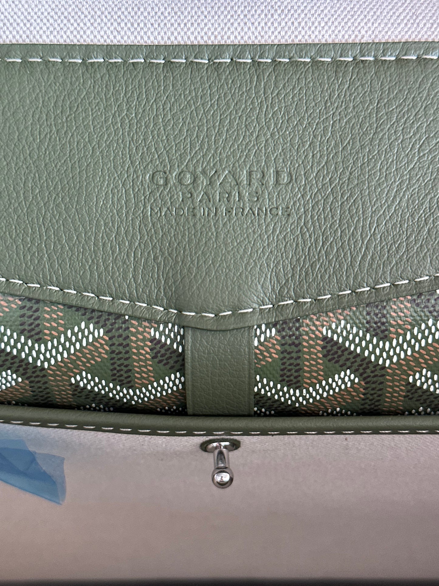 Goyard Khaki Cisalpin Backpack