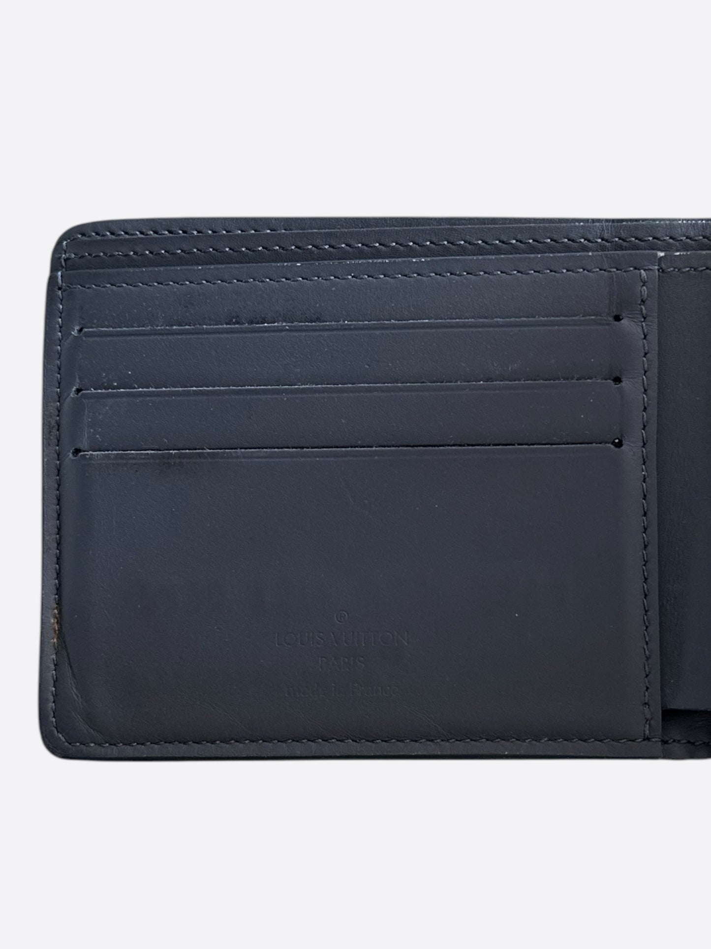 Louis Vuitton Navy & Blue Monogram Multiple Wallet