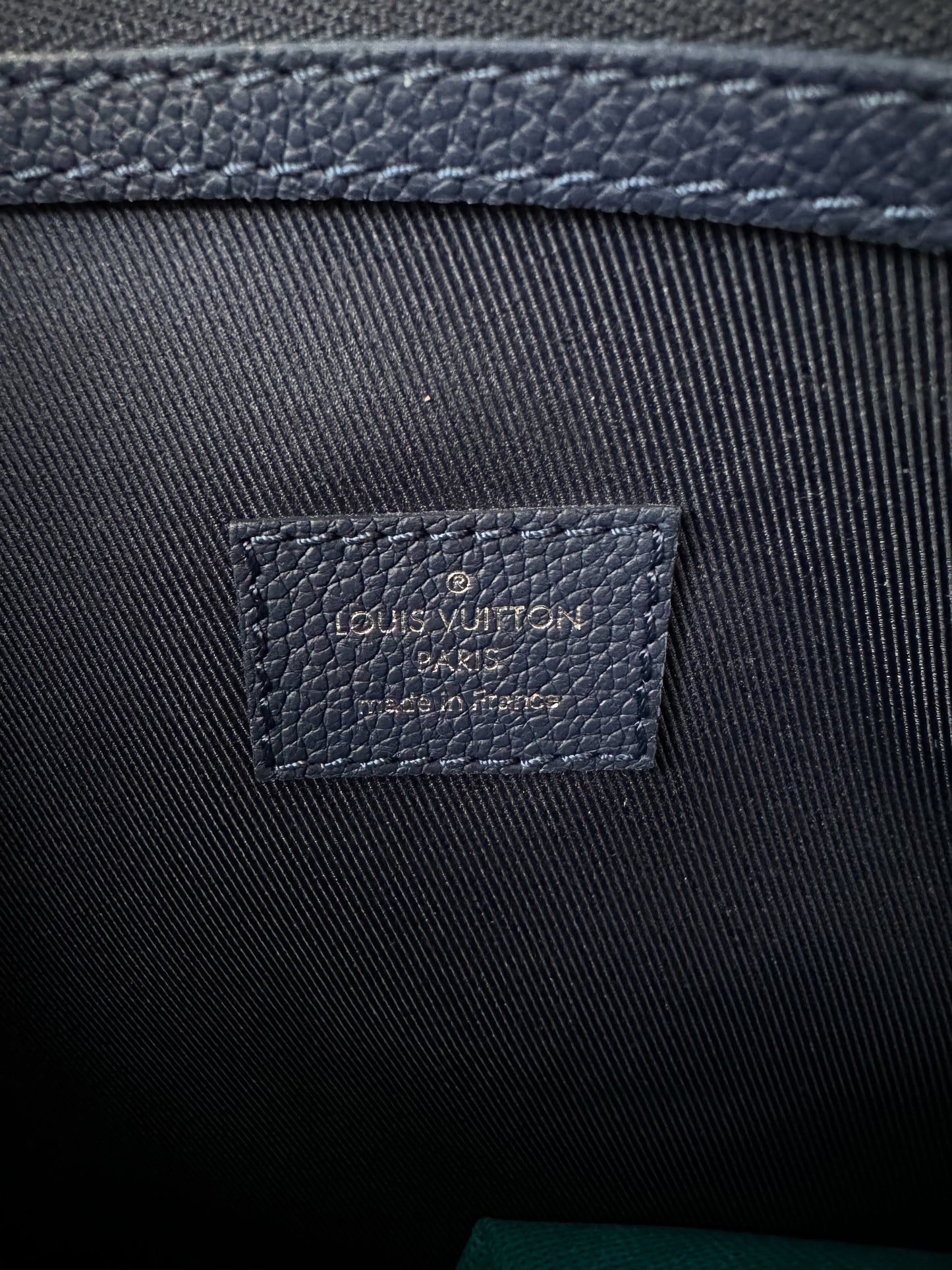 Louis Vuitton Blue Bandana Monogram Keepall 50