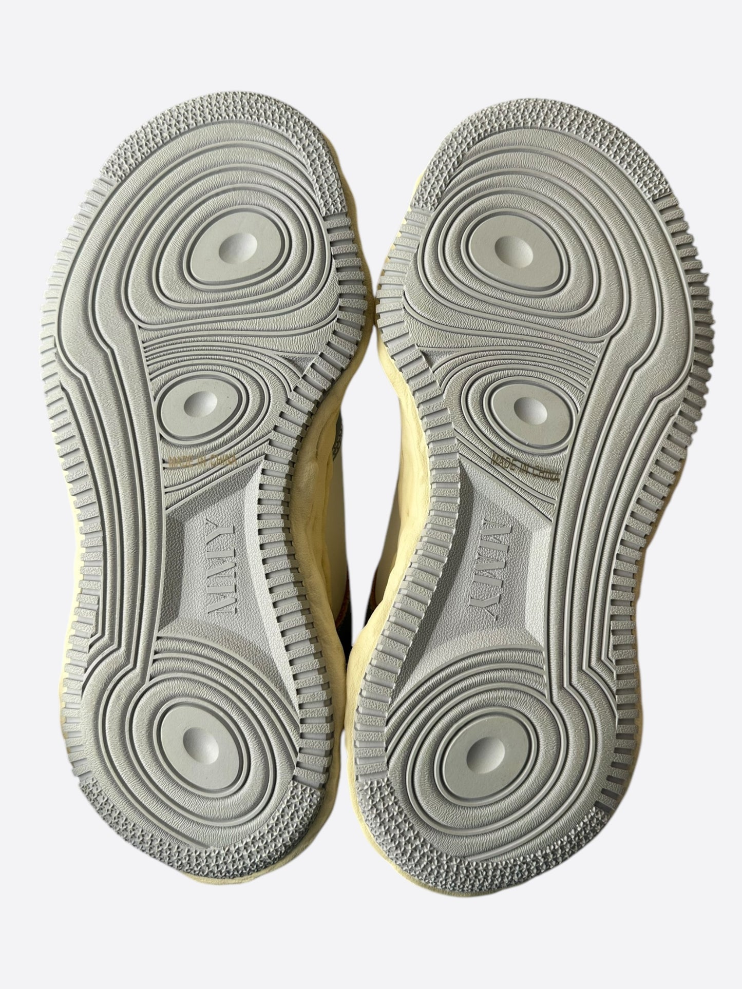 Maison Mihara Yasuhiro Aged Grey & White Wayne Sneakers