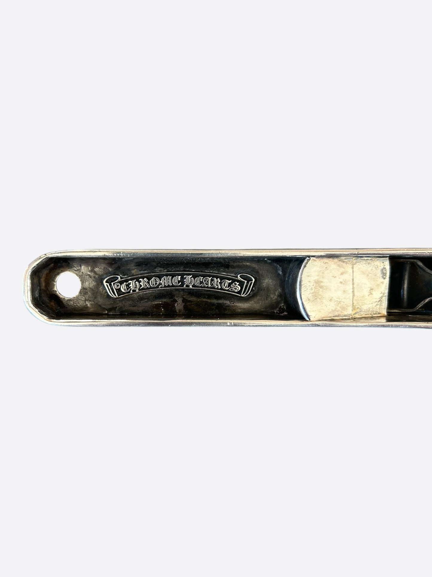 Chrome Hearts Silver Floral Cross Ice Cream Scooper