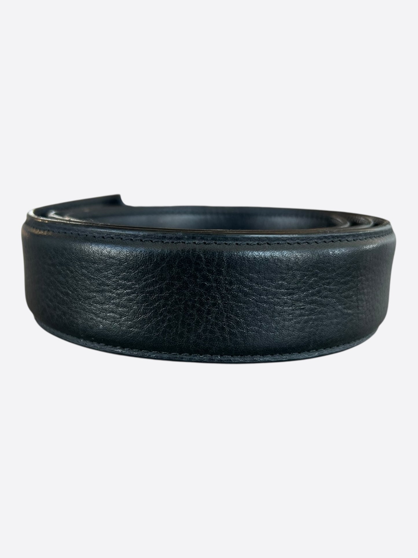Chrome Hearts Black & Silver Oval Cross Belt