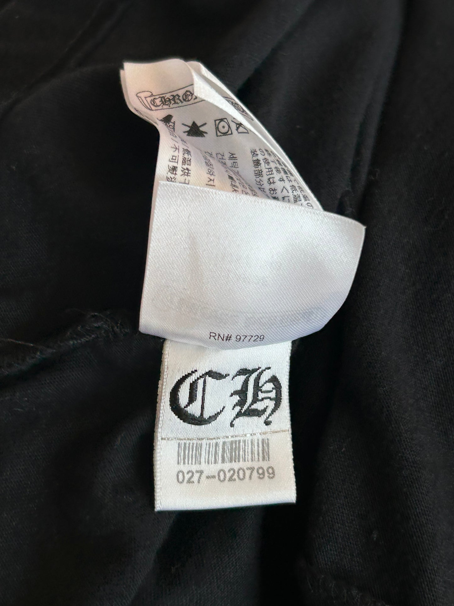 Chrome Hearts Black & Multicolor Cross Longsleeve T-Shirt