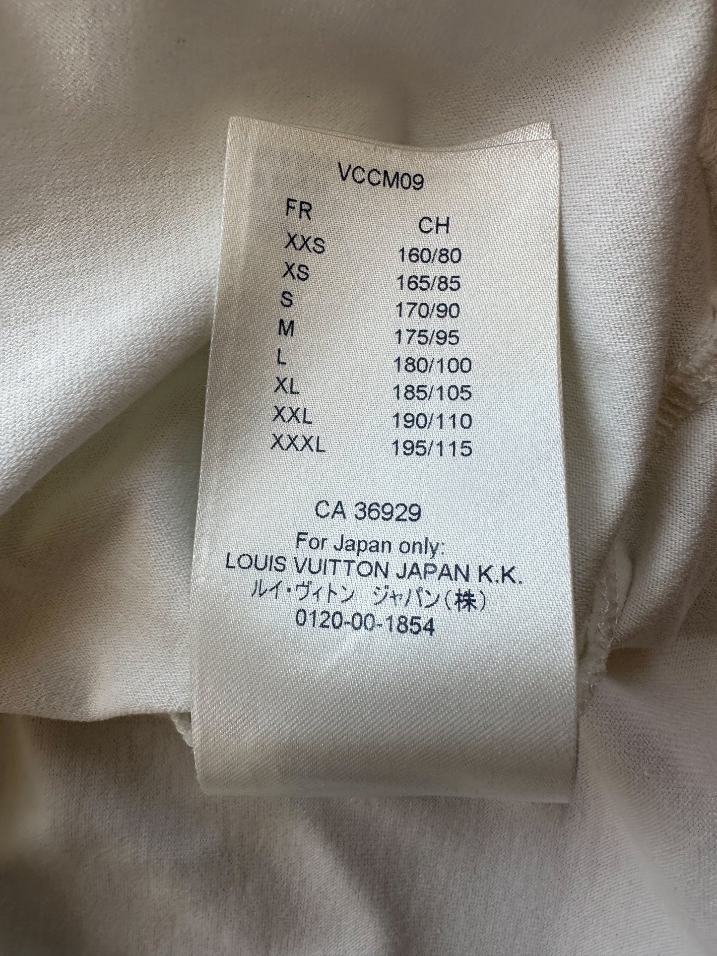 Louis Vuitton White Floating Men T-Shirt