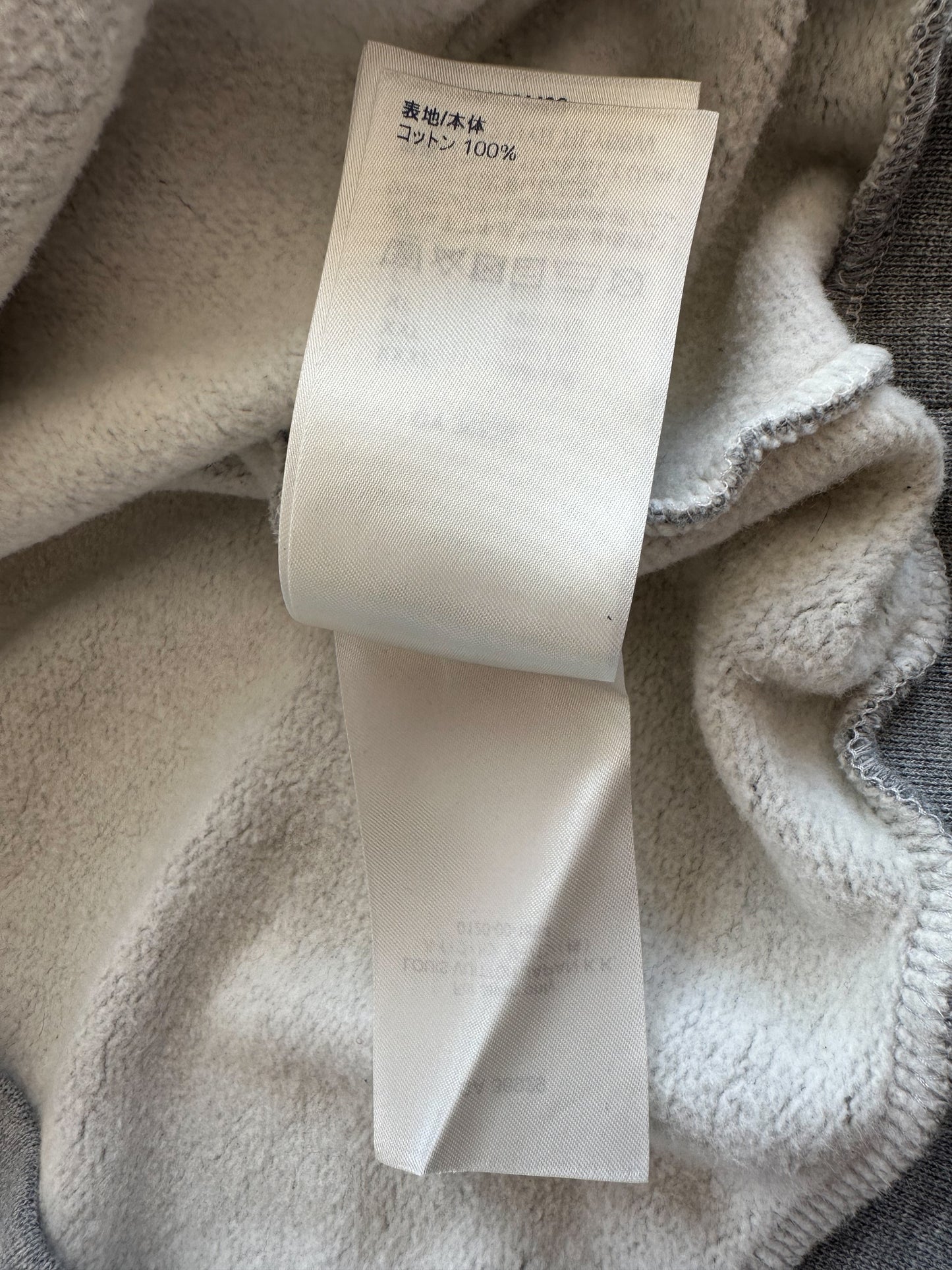 Louis Vuitton Grey & Black Graffiti Spray Hoodie